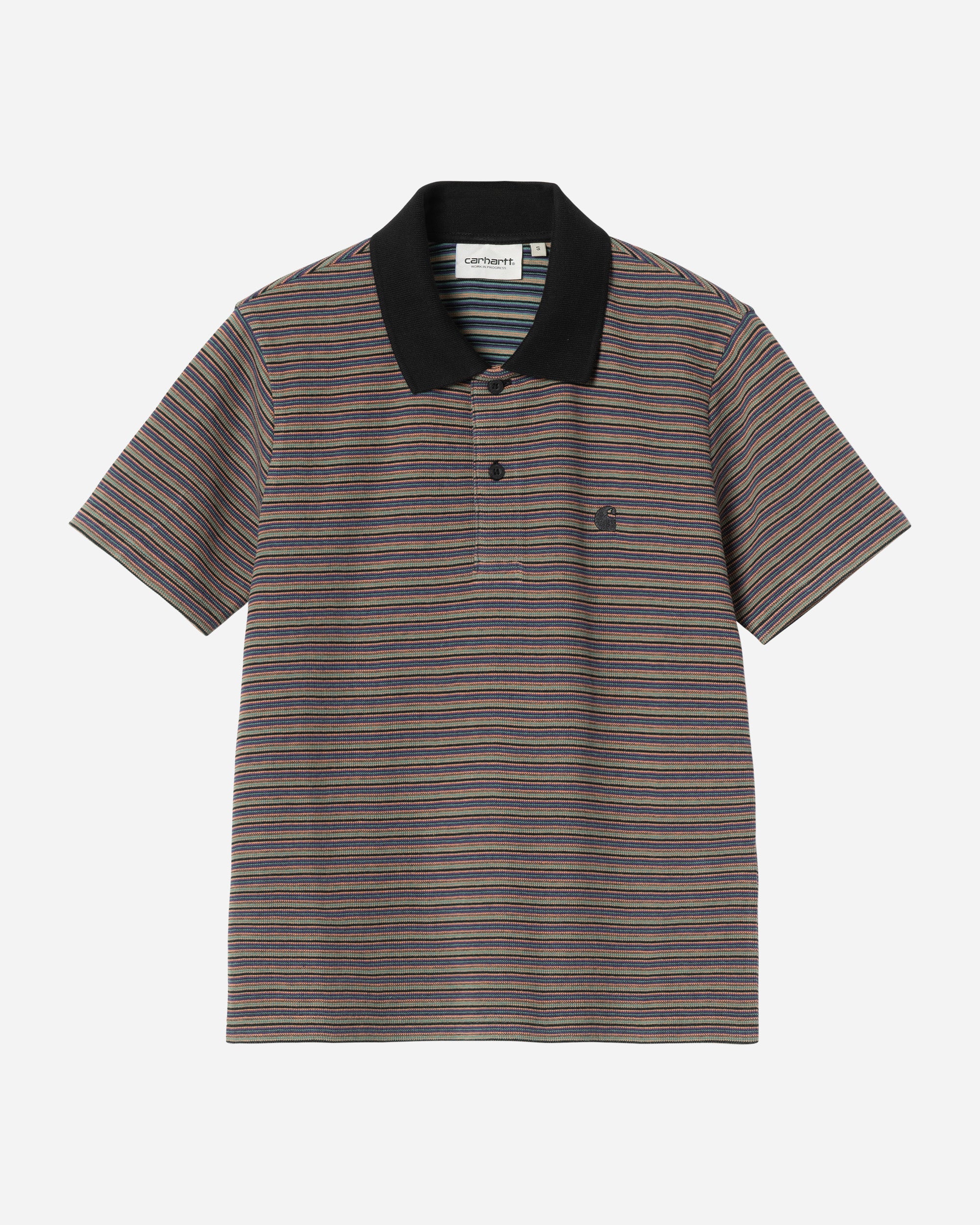Carhartt WIP S/S Dion Polo Dion Stripe, Lily I036355-3LA.XX