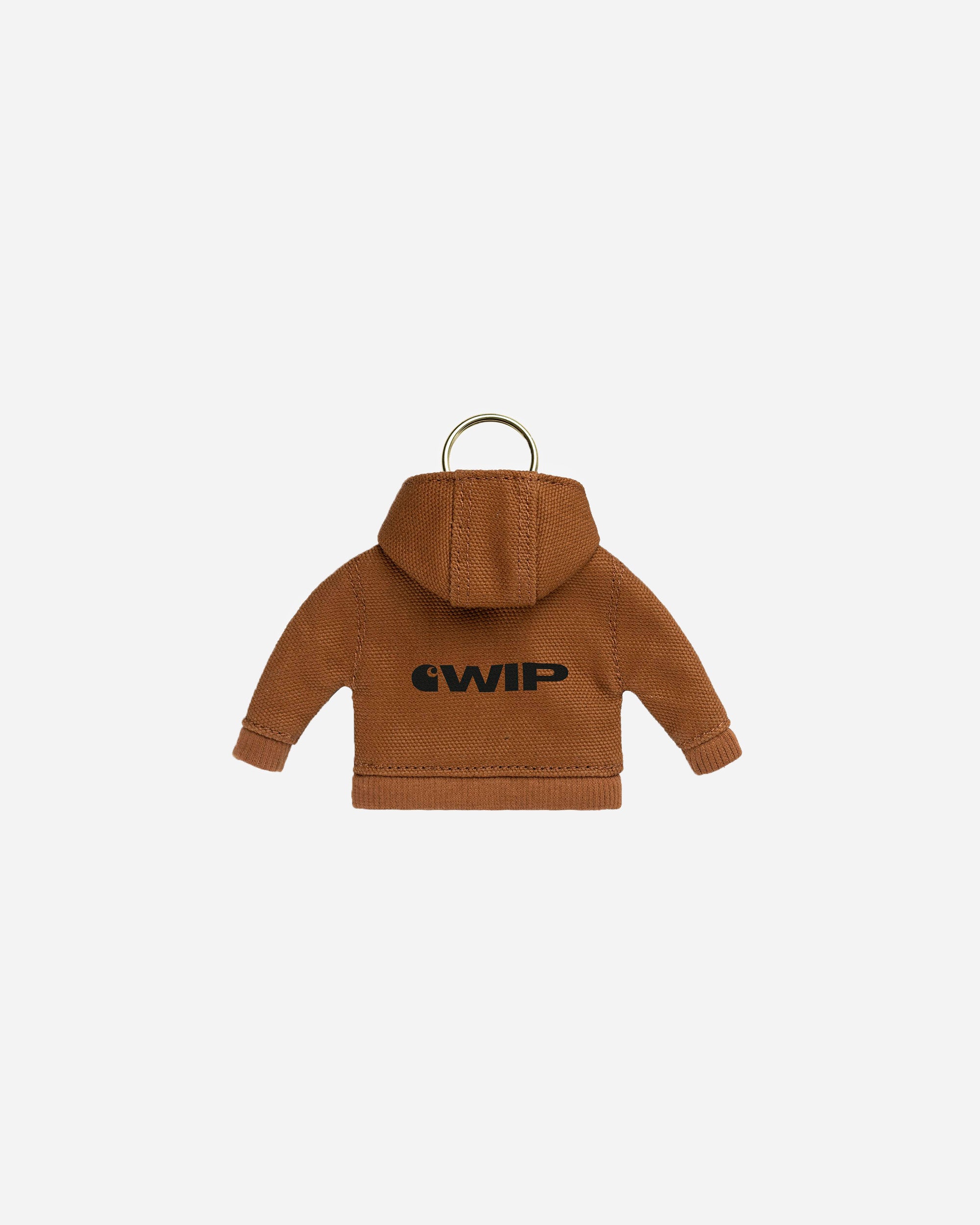 Carhartt WIP Mini Active Jacket Keychain Hamilton Brown I036419.HZXX