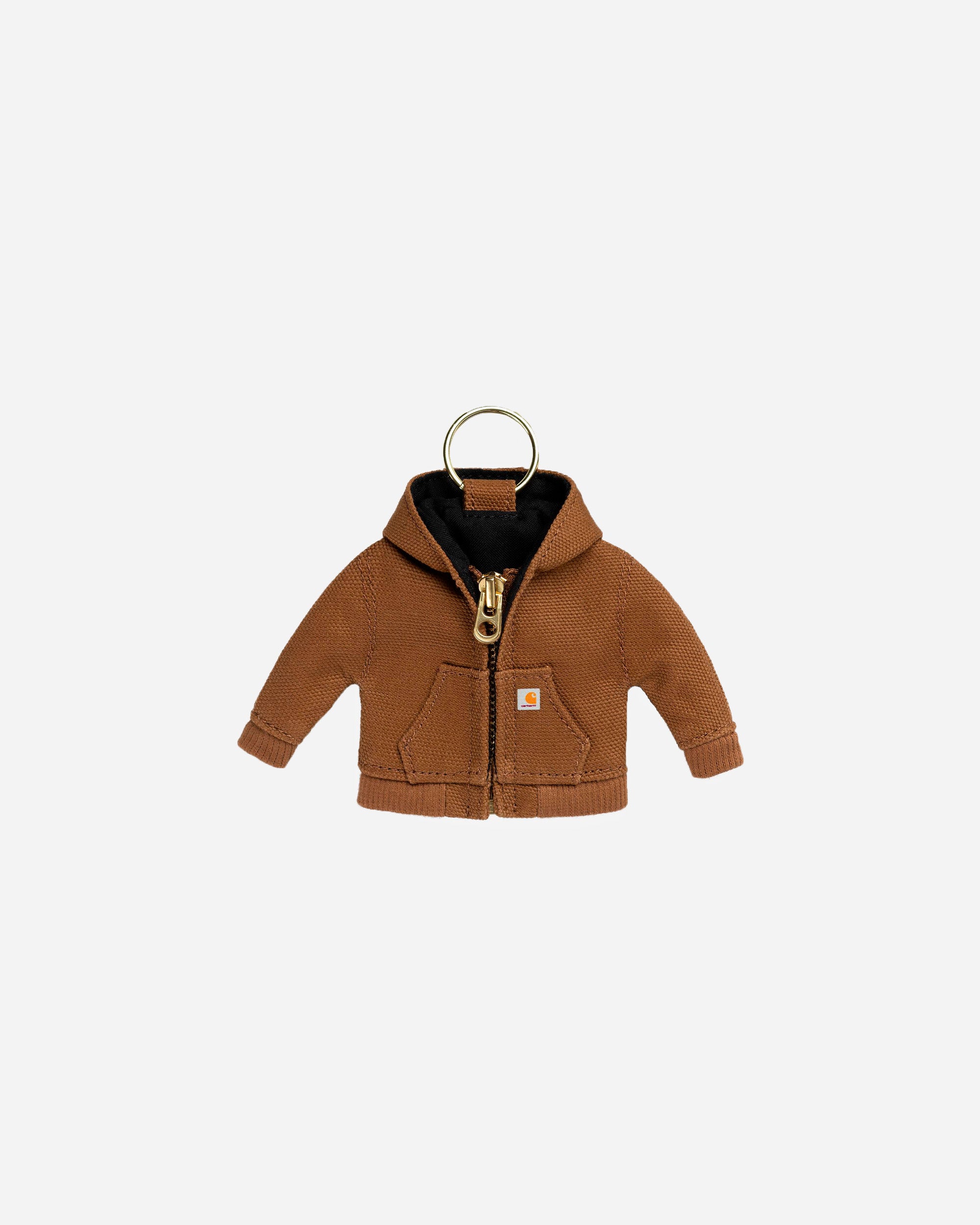 Carhartt WIP Mini Active Jacket Keychain Hamilton Brown I036419.HZXX