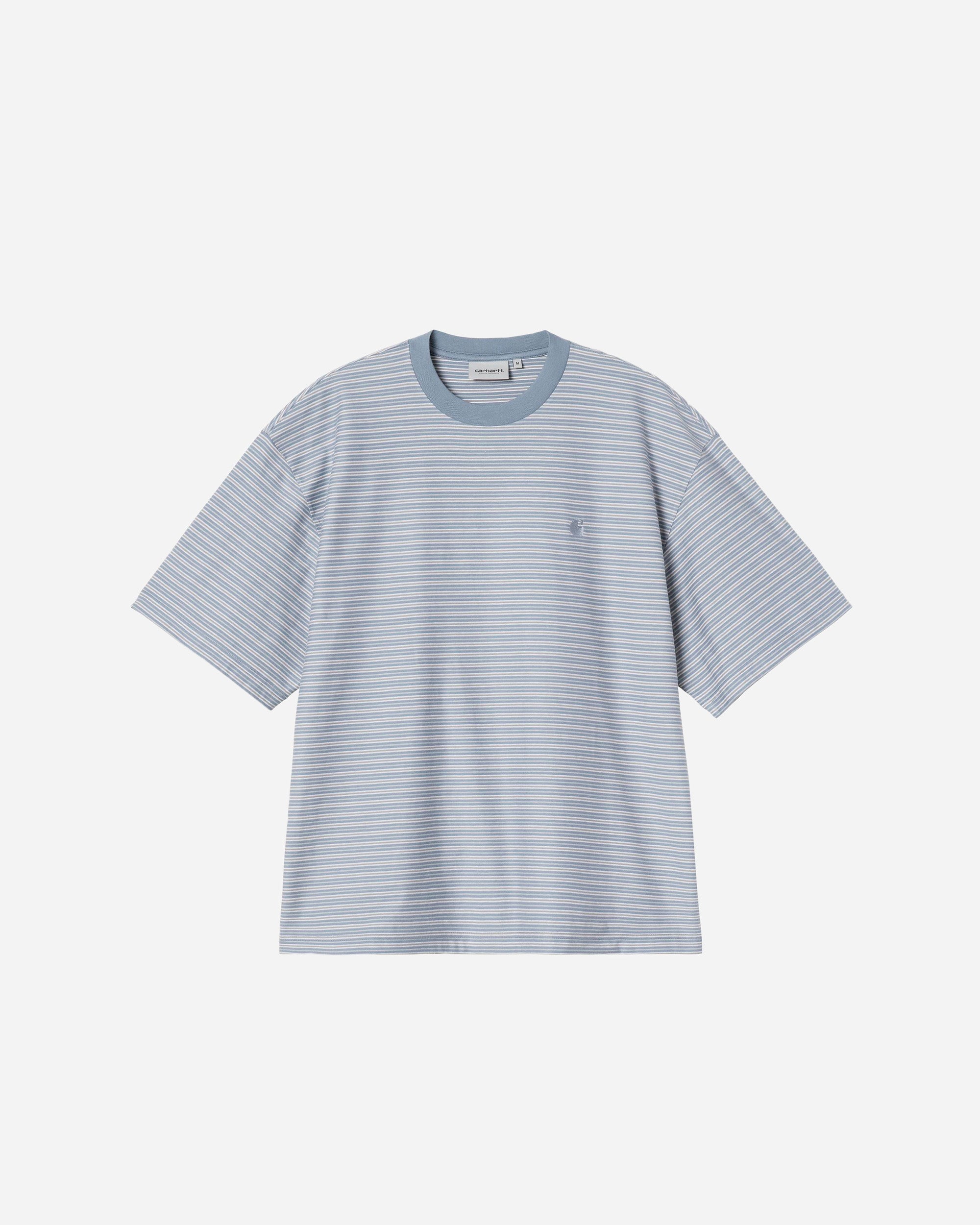 Carhartt WIP Dupree T-Shirt Dupree Stripe, Shady Blue I036854.3SGXX