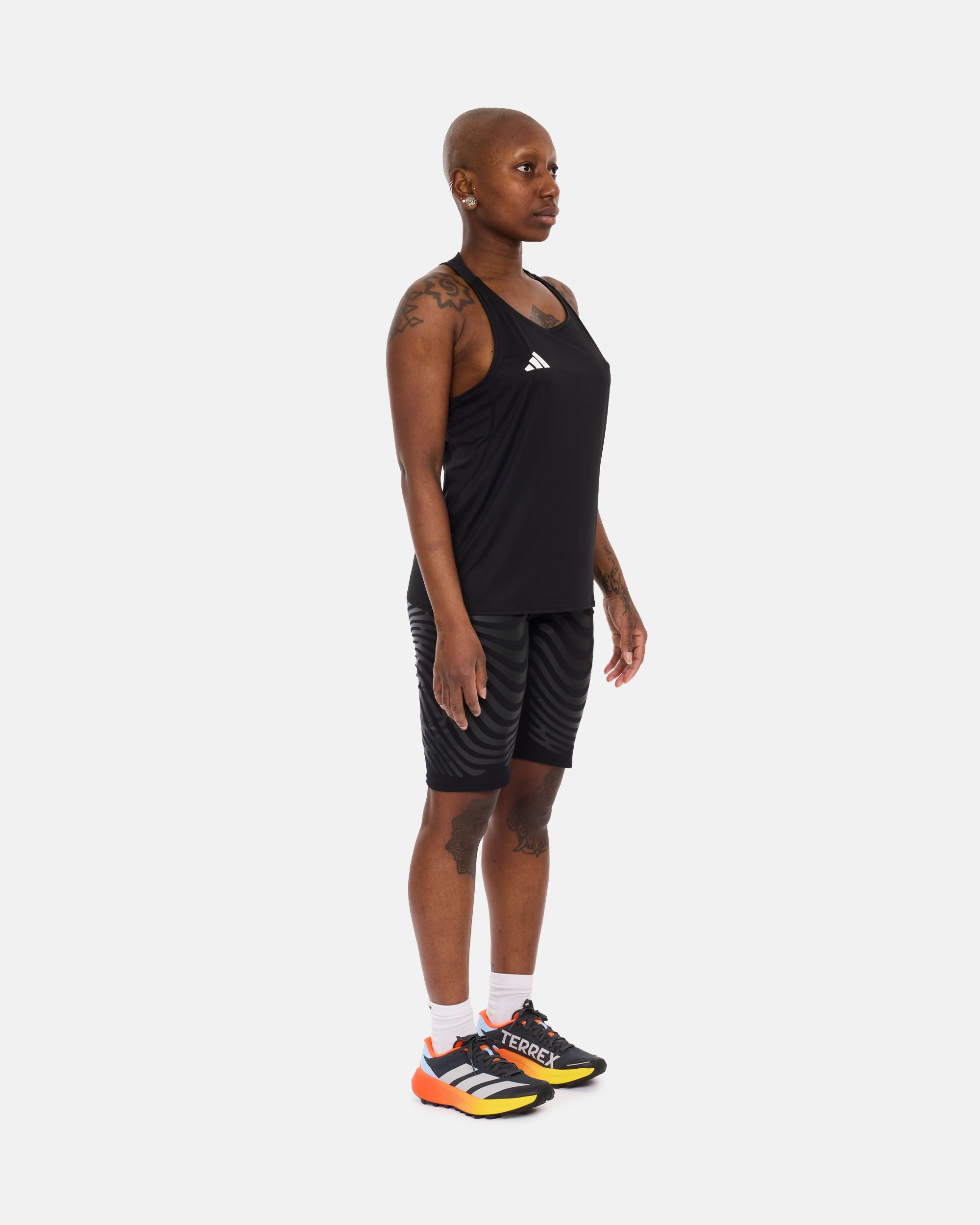 Adidas Running Adizero Essentials Running Tank Top BLACK IN1180
