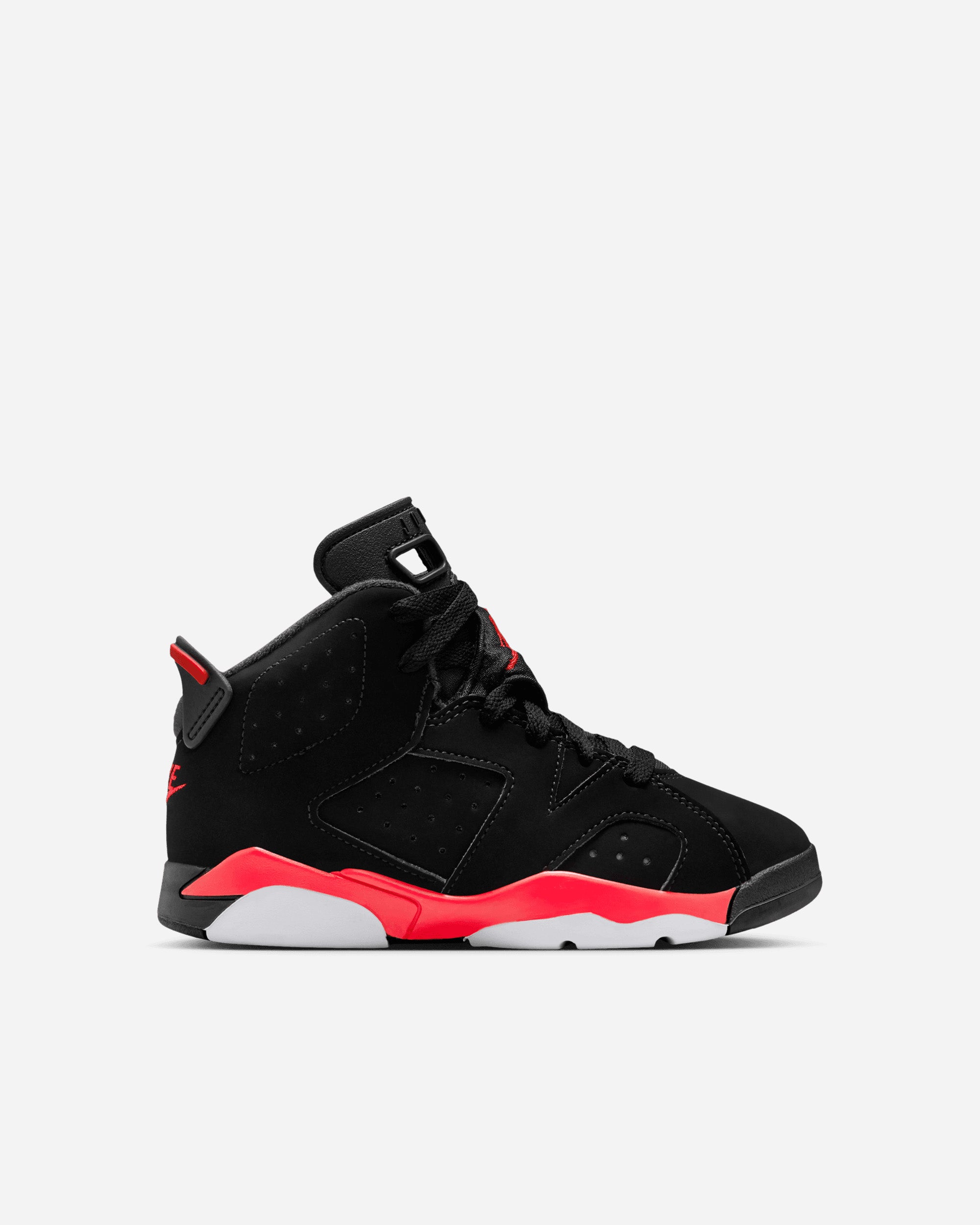 Jordan Brand Air Jordan 6 Retro "Infrared" (Preschool) BLACK/LT CRIMSON IQ1277-001