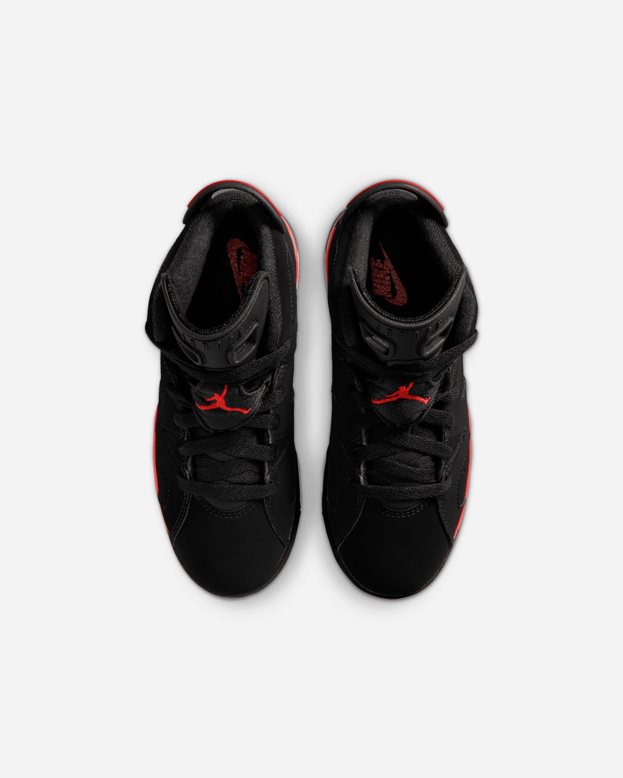 Jordan Brand Air Jordan 6 Retro "Infrared" (Preschool) BLACK/LT CRIMSON IQ1277-001