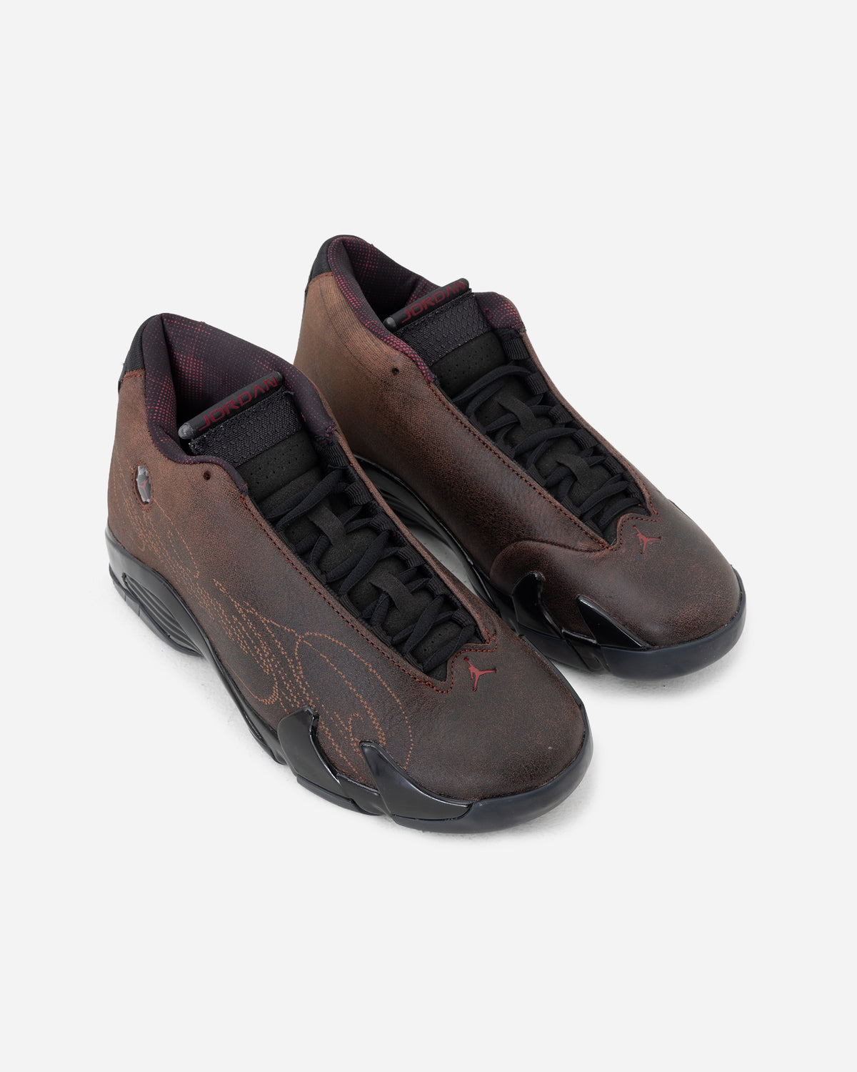 Jordan Brand Jordan Brand x Mowalola Air Jordan 14 Retro BLACK/BURNT RED IQ5708-001