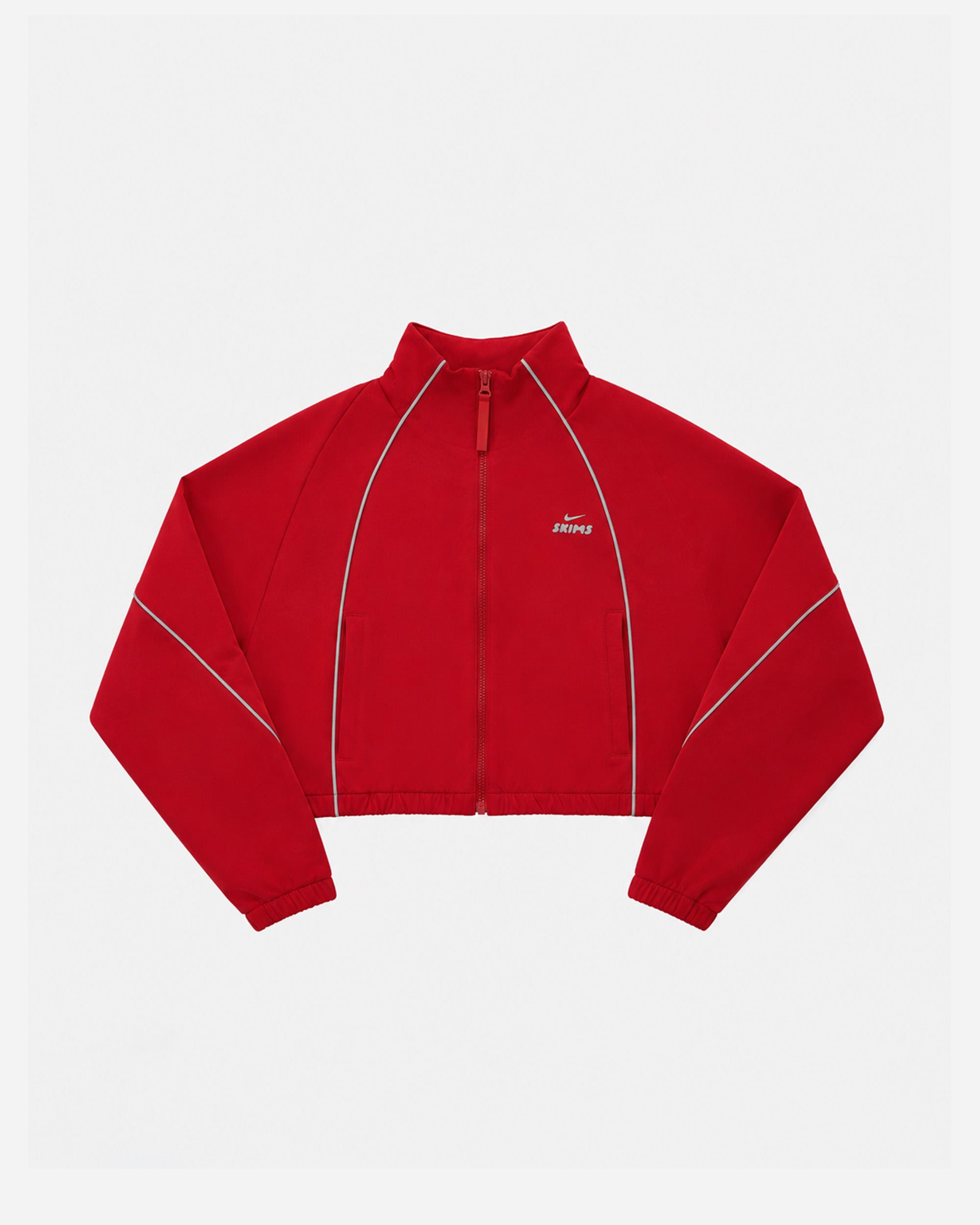 Crunchy Nylon Crop Jacket