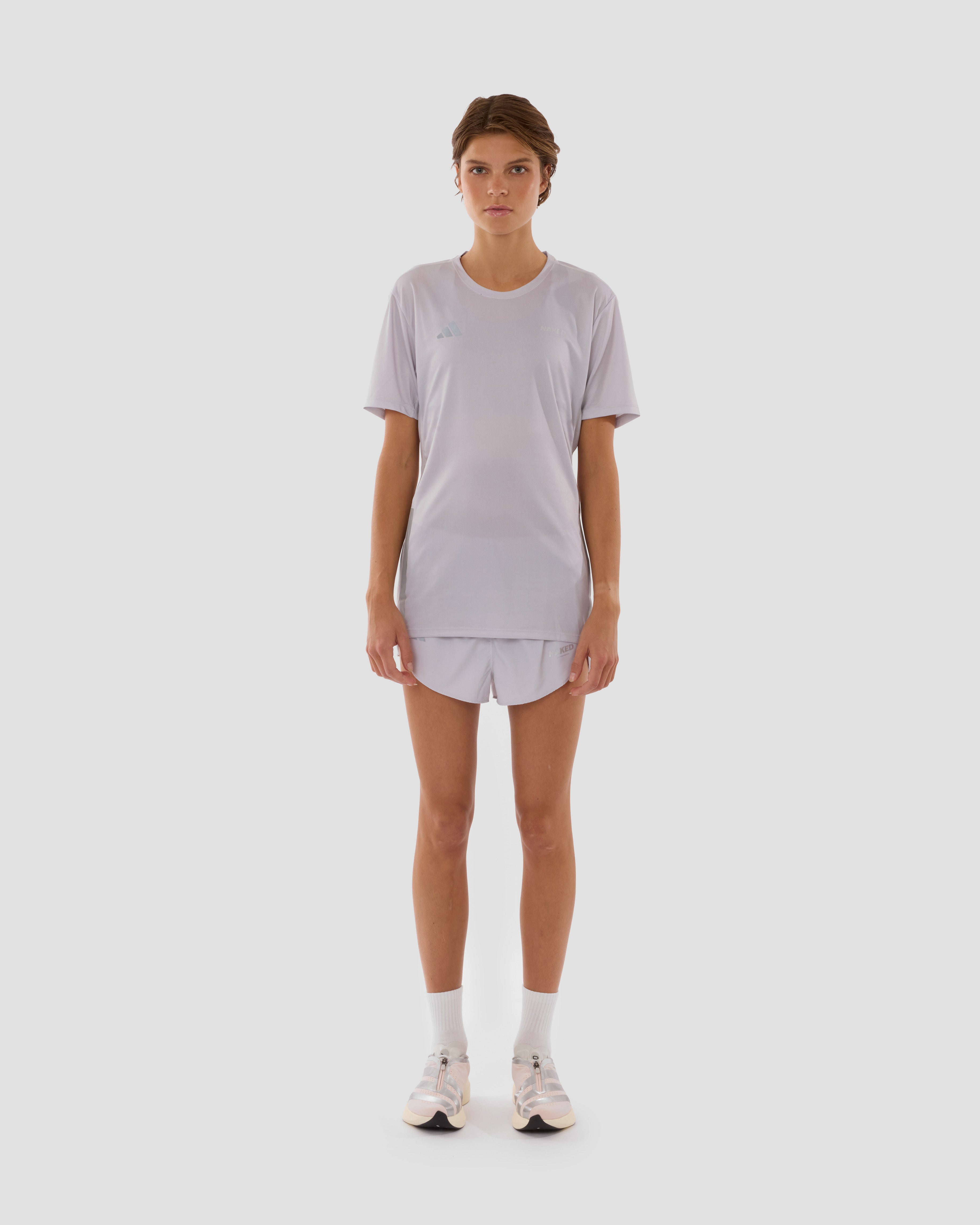 adidas Originals adidas Running x NAKED Copenhagen Run Tee Grey IY7864