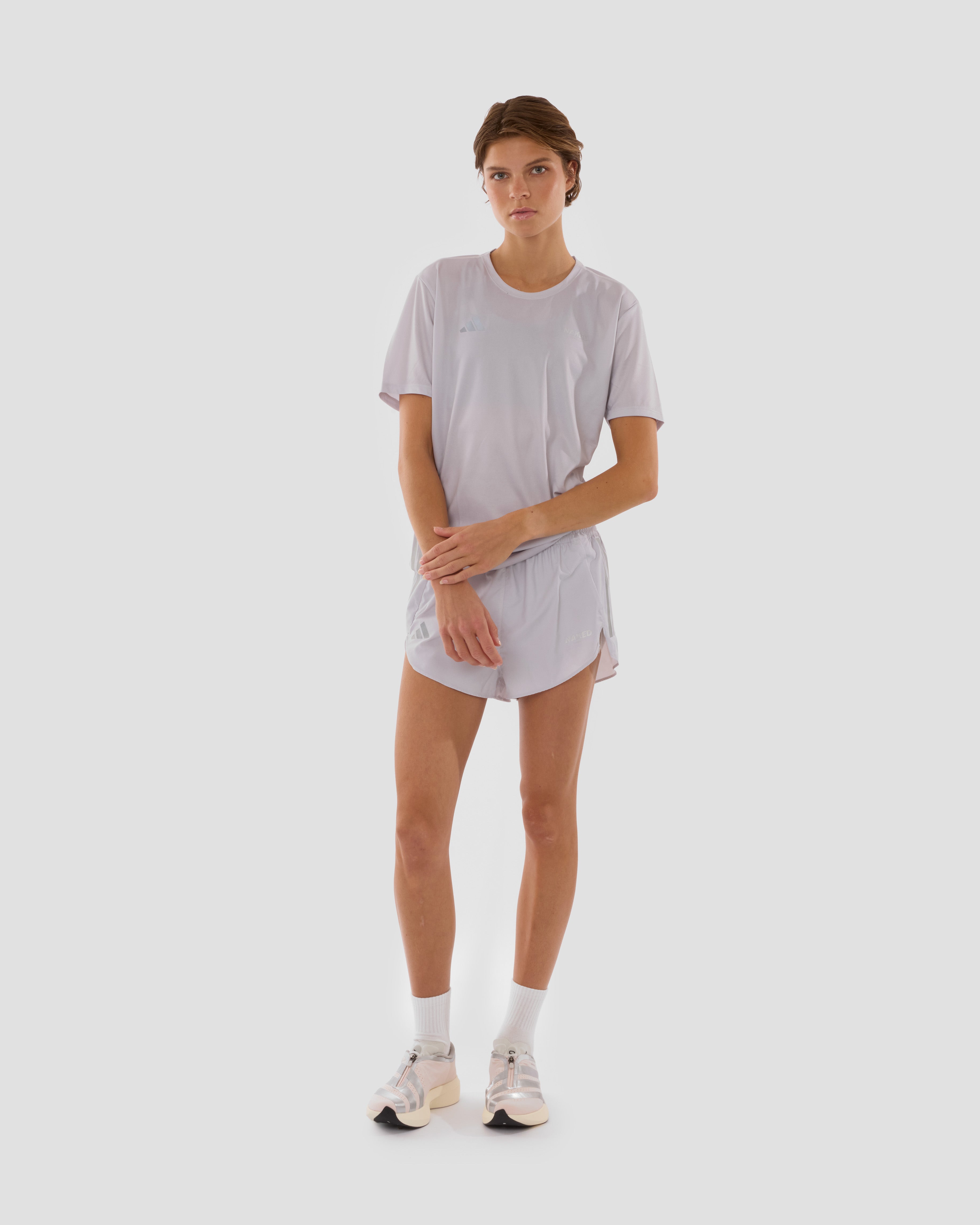 adidas Originals adidas Running x NAKED Copenhagen Run Tee Grey IY7864