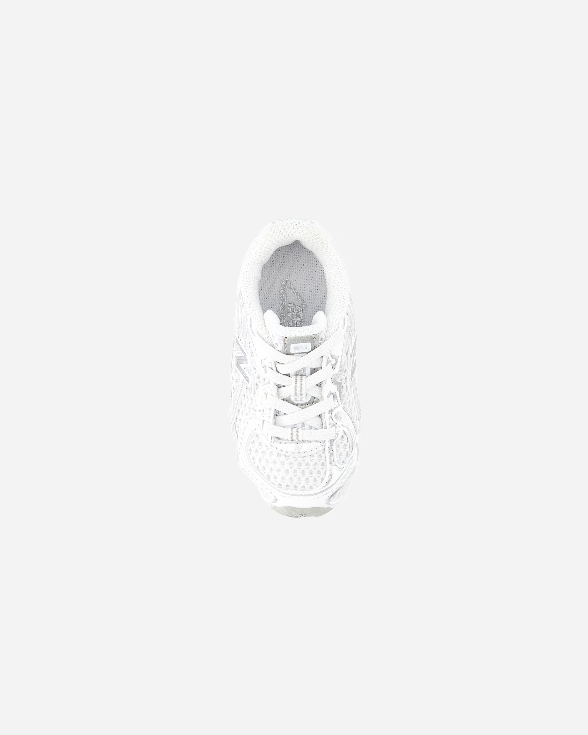 New Balance 740 Bungee Lace (Toddler) WHITE IZ740WM
