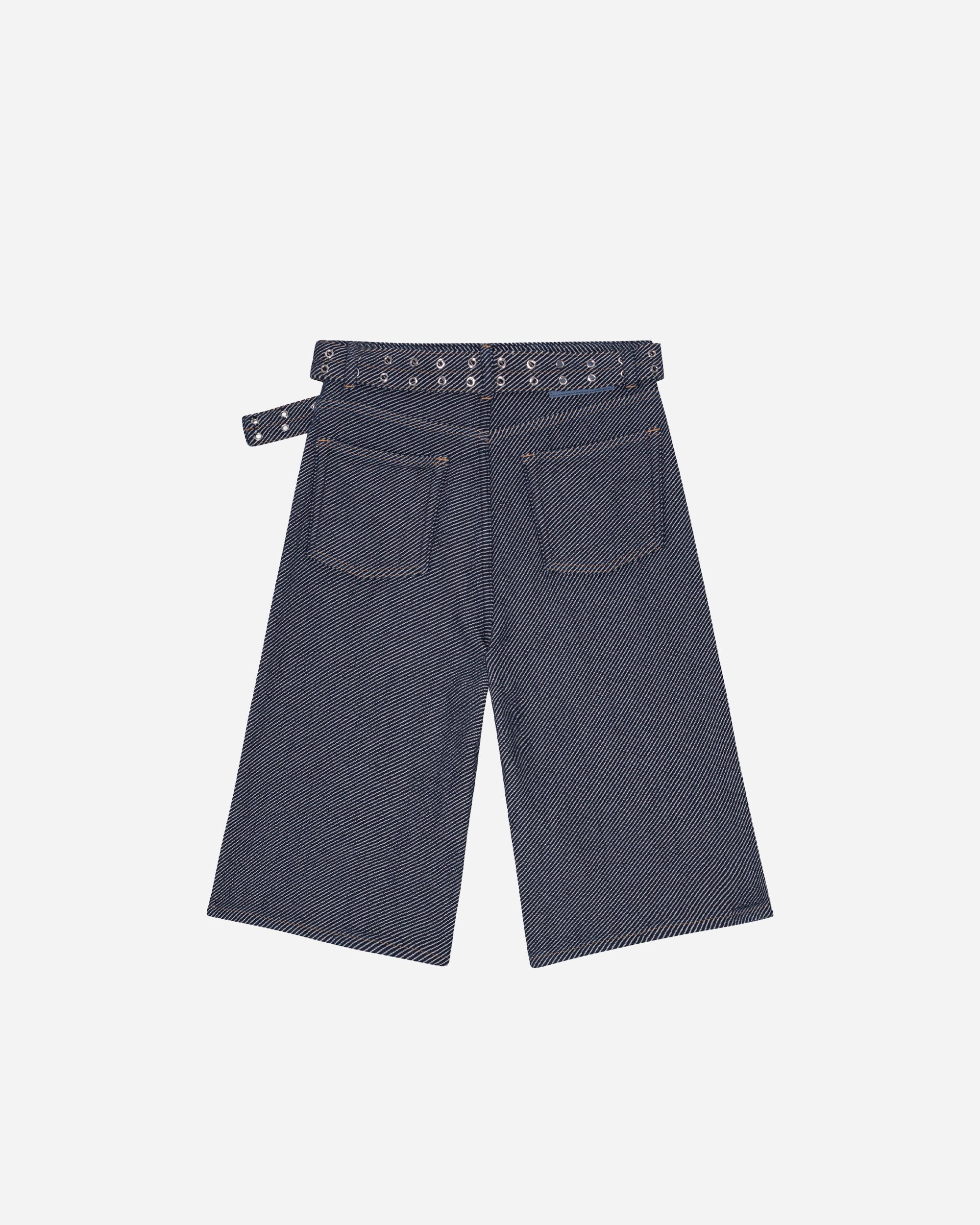 GANNI Heavy Twill Denim Shorts Rinse J1703