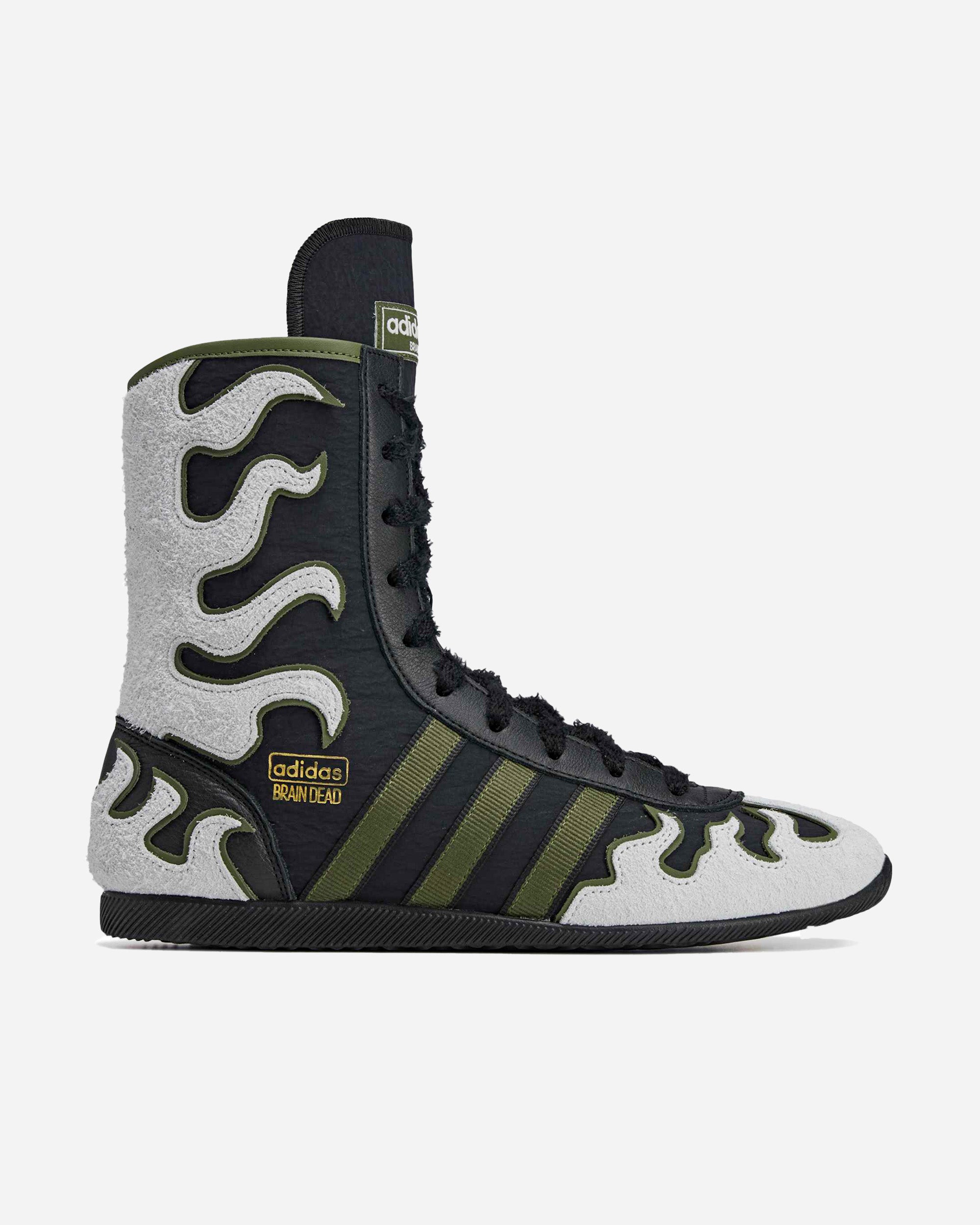 adidas Originals adidas Originals x Brain Dead Japan HI Core Black/Crystal White/Gold JQ6790