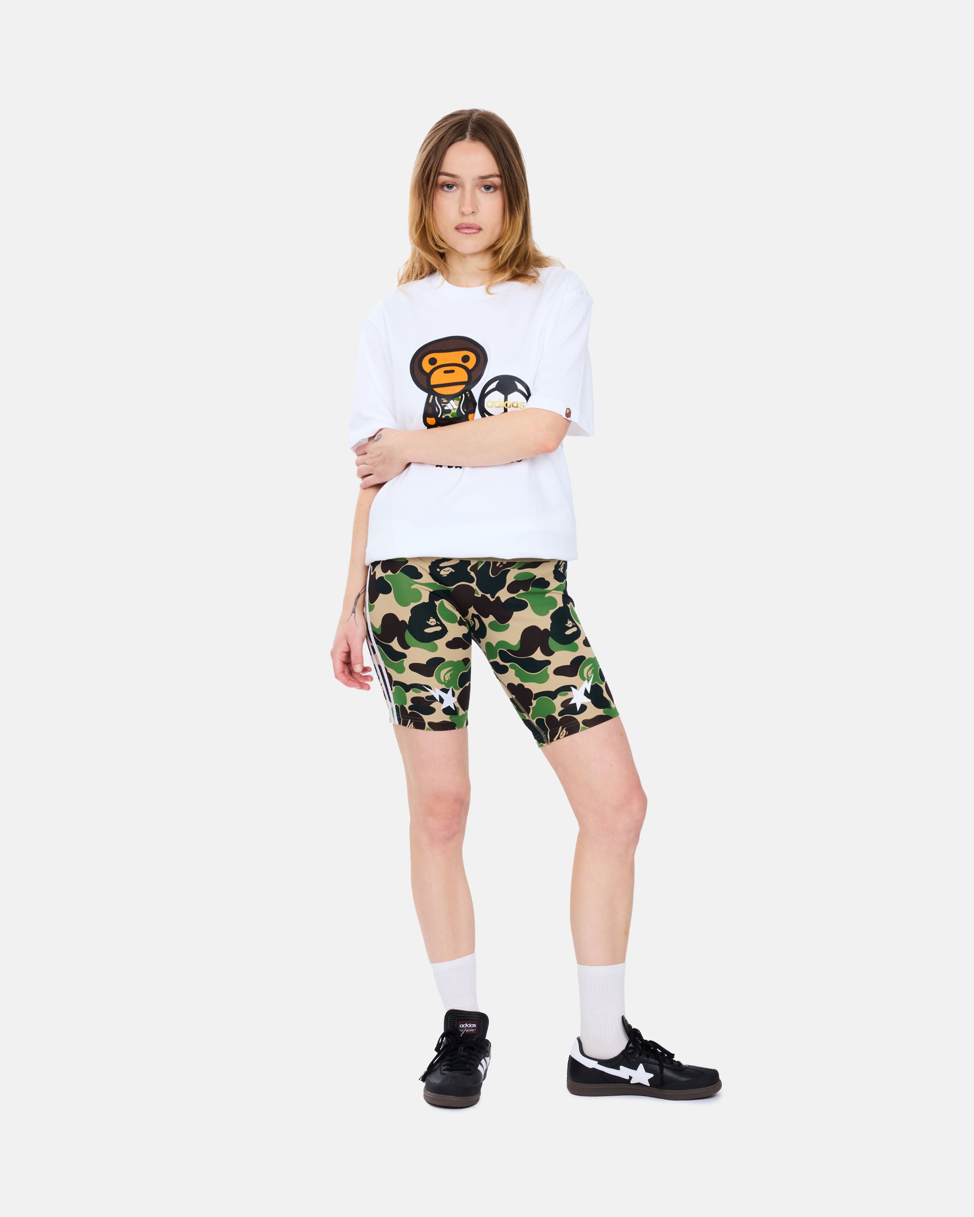 adidas Originals adidas Originals x Bape Football Tights Crew green KB2206