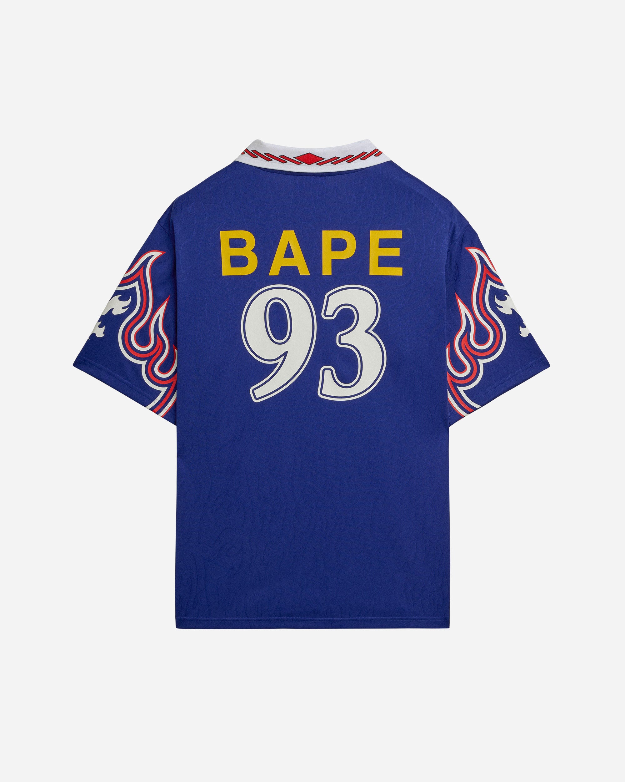 adidas Originals adidas Originals x BAPE Flame Short Sleeve Jersey Blue KF4914