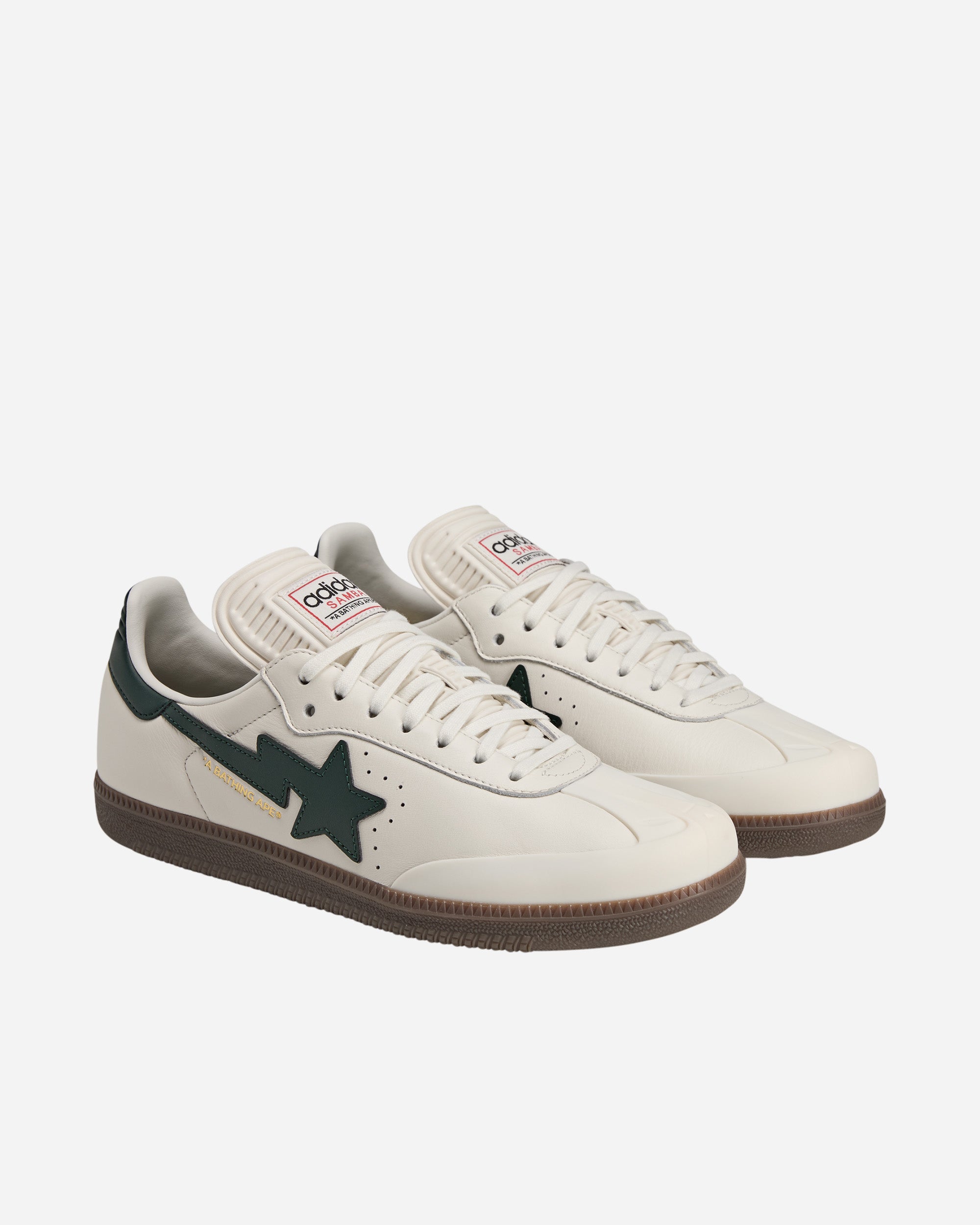 adidas Originals adidas Originals x BAPE Samba OWHITE/SHAGRN/GUM4 KJ8852