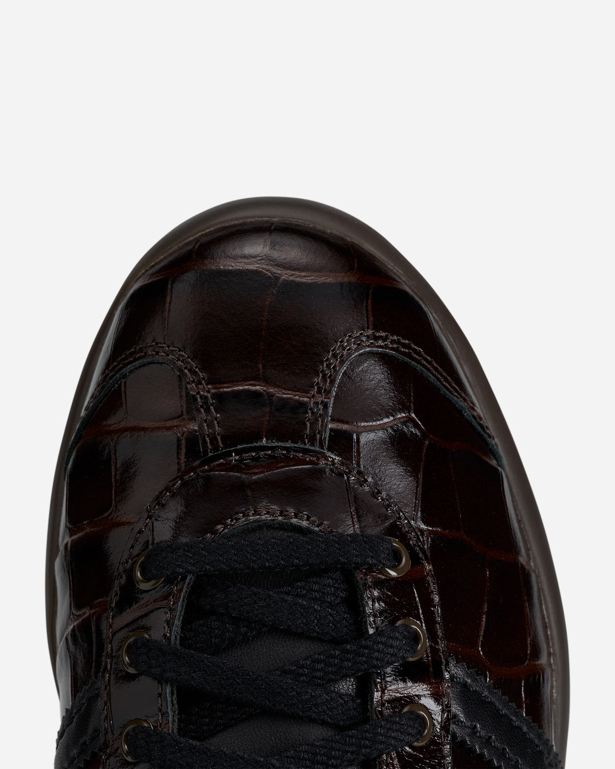 adidas Originals adidas Originals x Wales Bonner Gazelle Croc dark brown/core black/gold met. KK0733