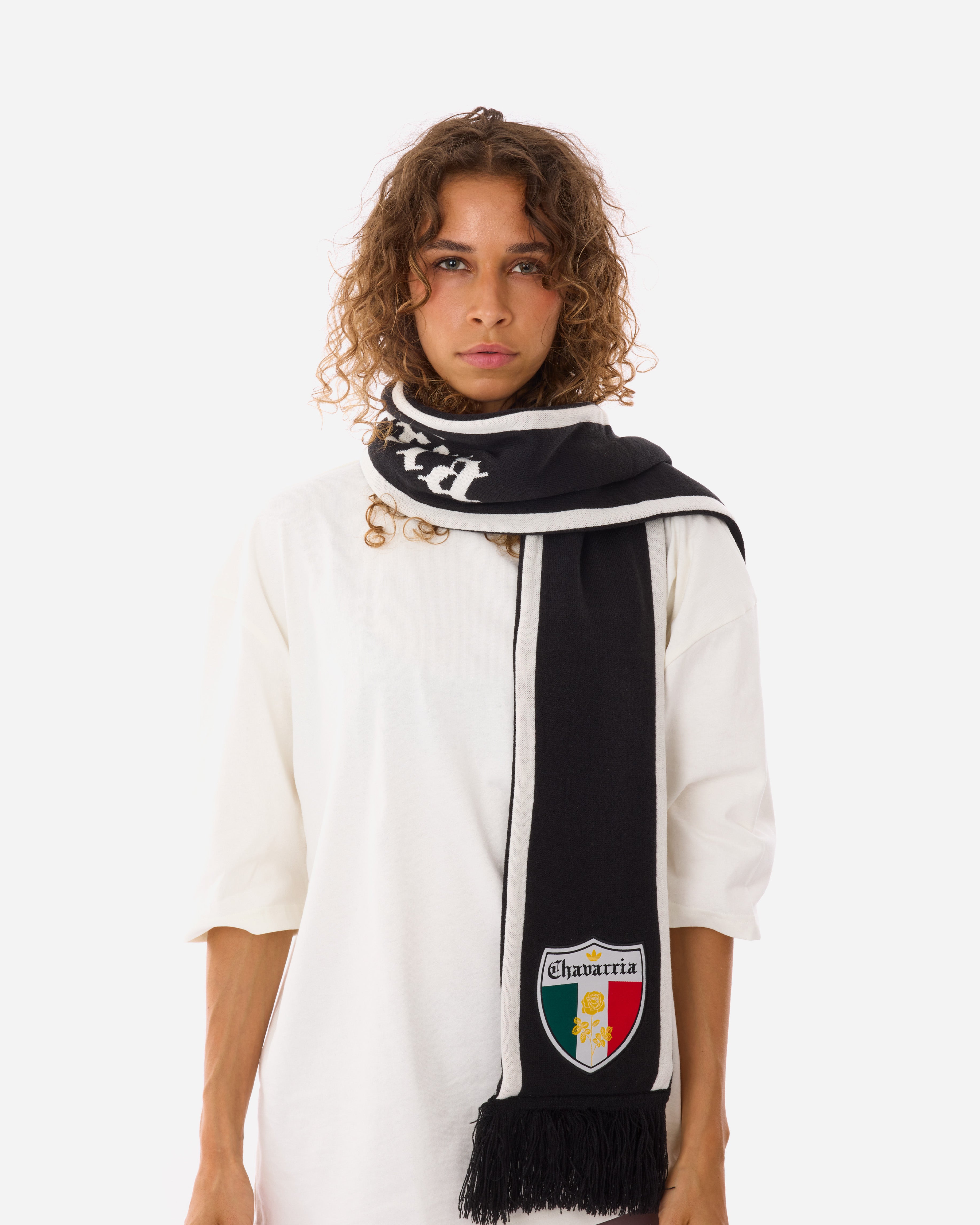 adidas Originals adidas Originals x Willy Chavarria Soccer Scarf BLACK/BETSCA/CGREEN KU1345