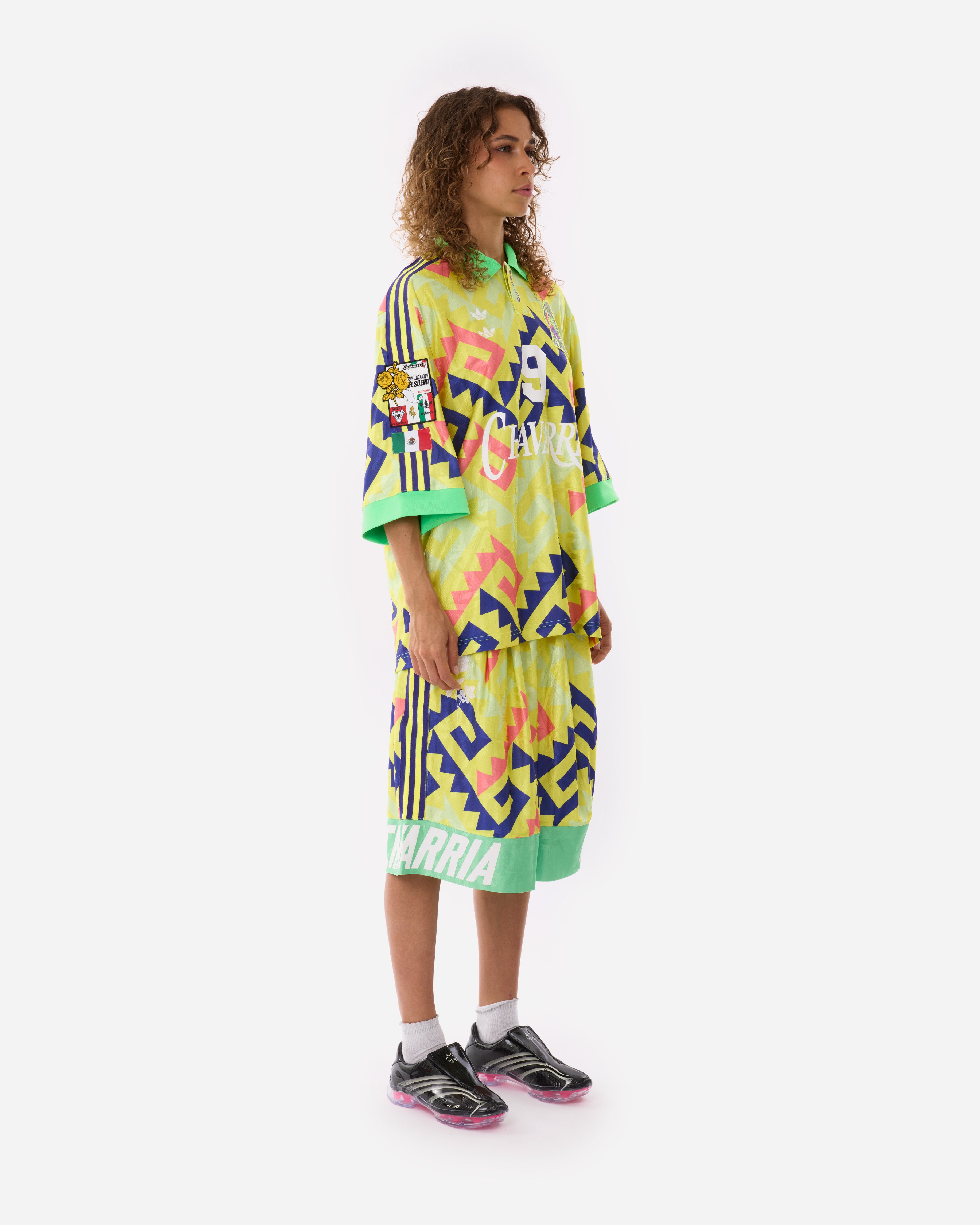 adidas Originals adidas Originals x Willy Chavarria Longshorts SOLLEM/PURPUR/SOLTUR KU7804