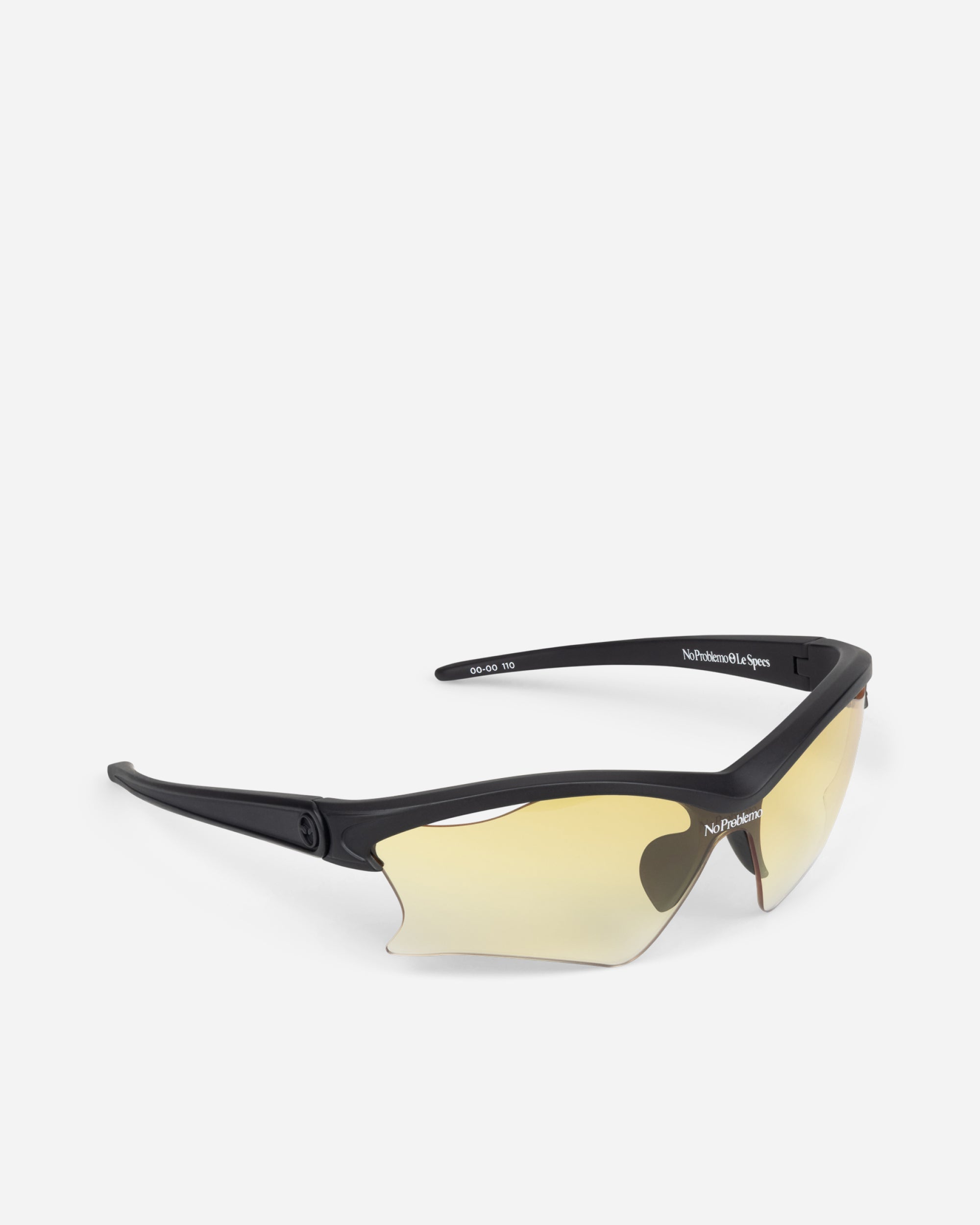 No Problemo Le Specs x No Problemo Pluto MATTE BLACK/AMBER GRAD LNP2565402