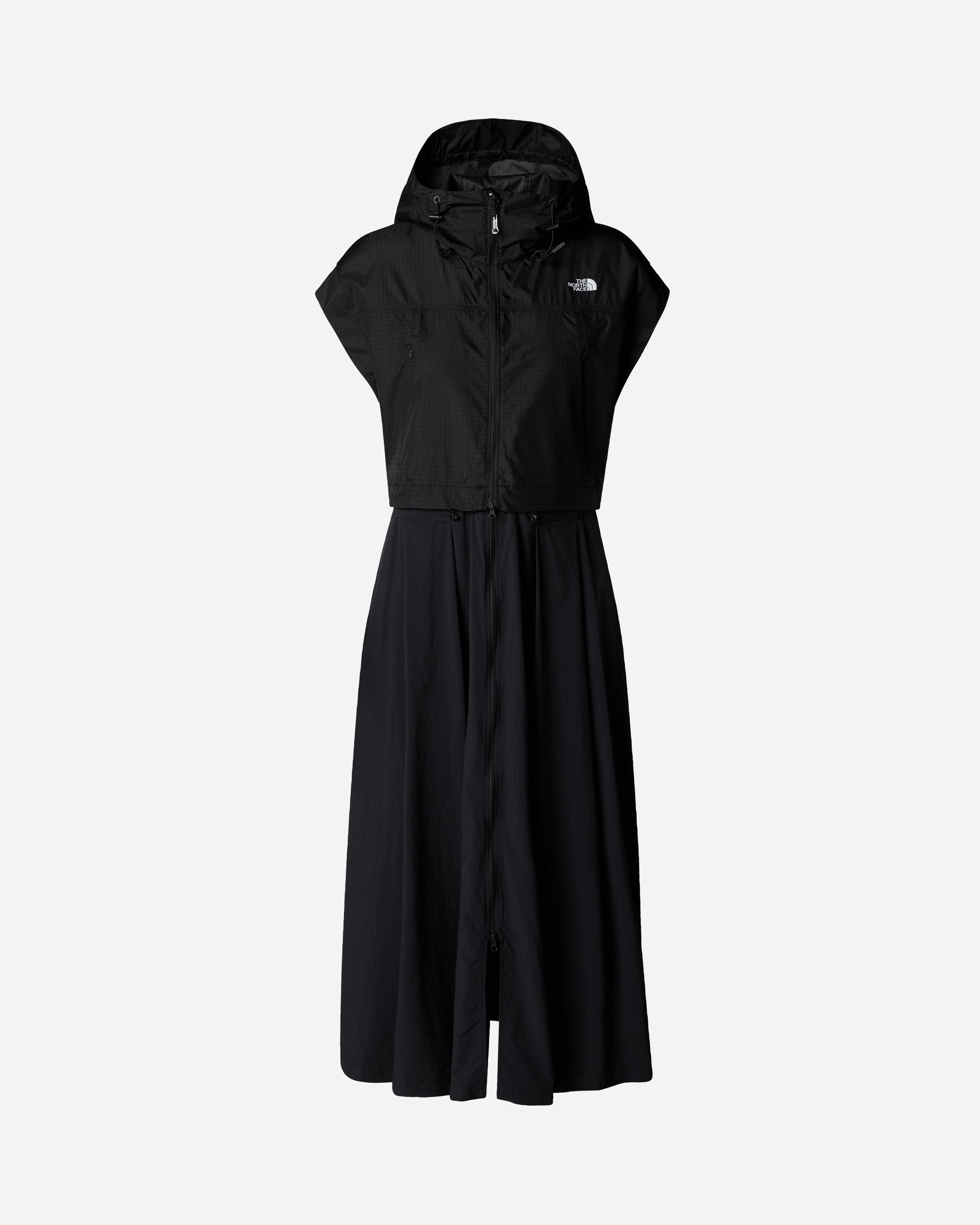 The North Face Convertible Long Wind Vest TNF BLACK NF0A8CKYJK31