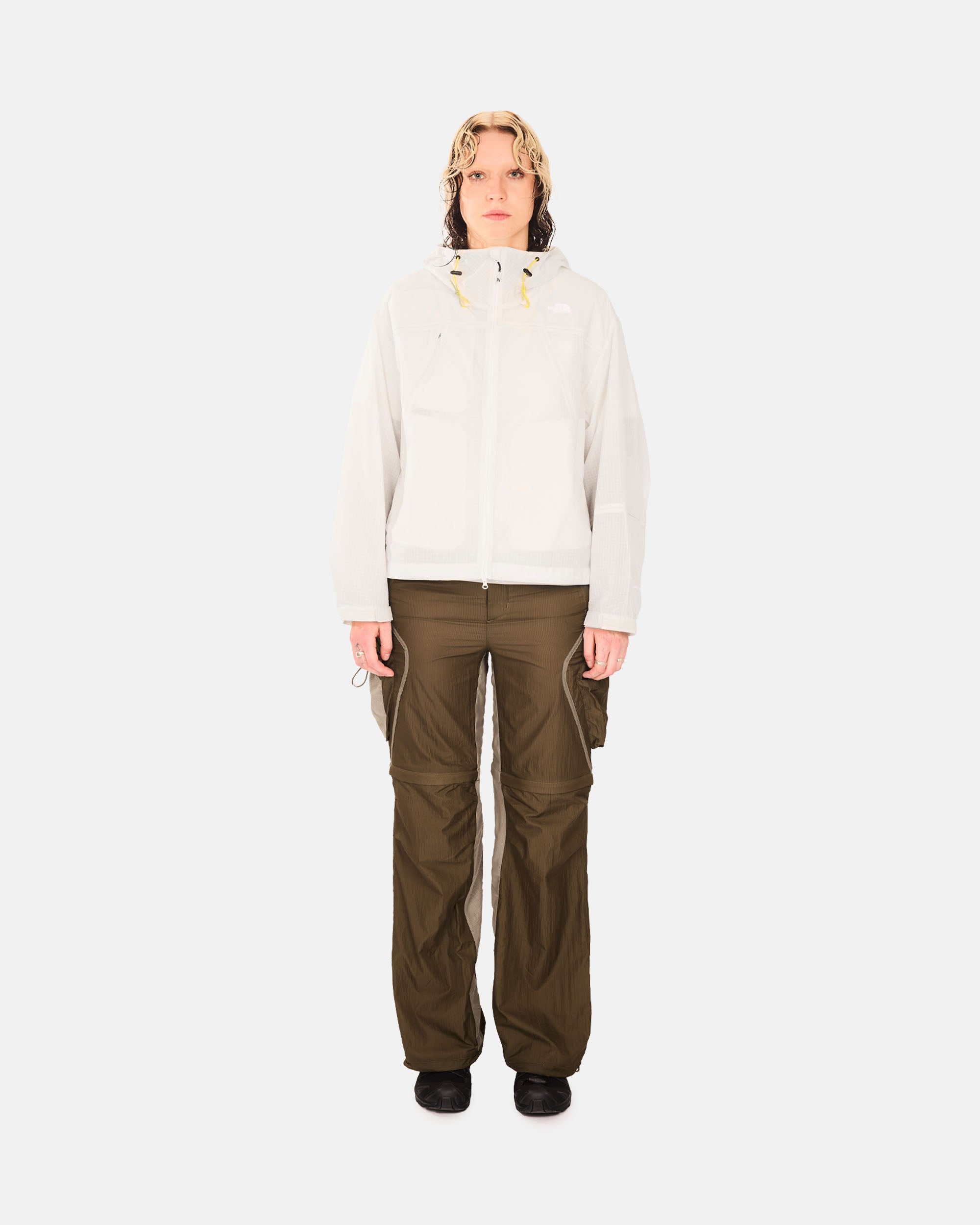 The North Face Lightweight Wind Jacket WHITE DUNE NF0A8CKZQLI1