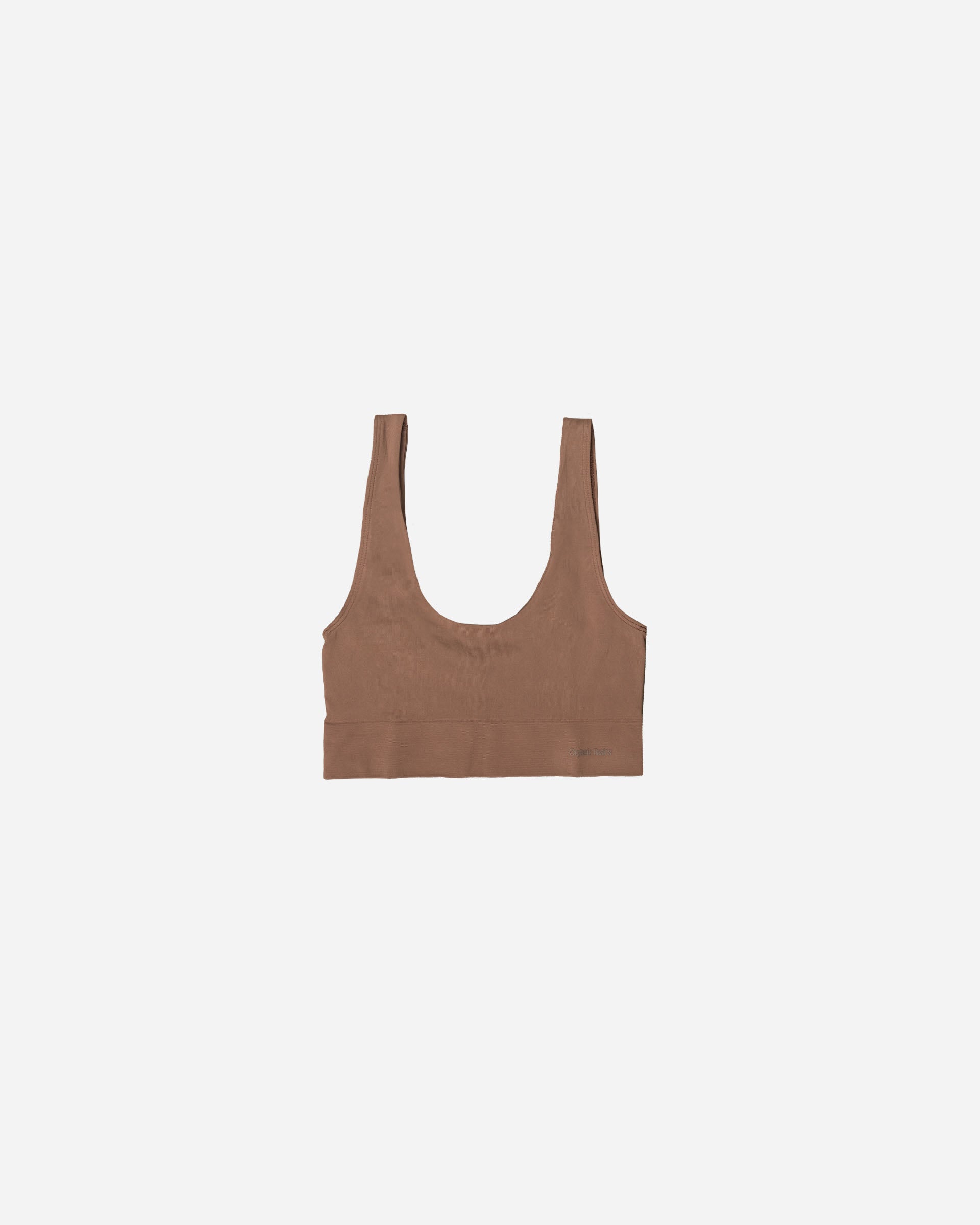 Organic Basics Smooth Bralette Walnut OB120012-Walnut