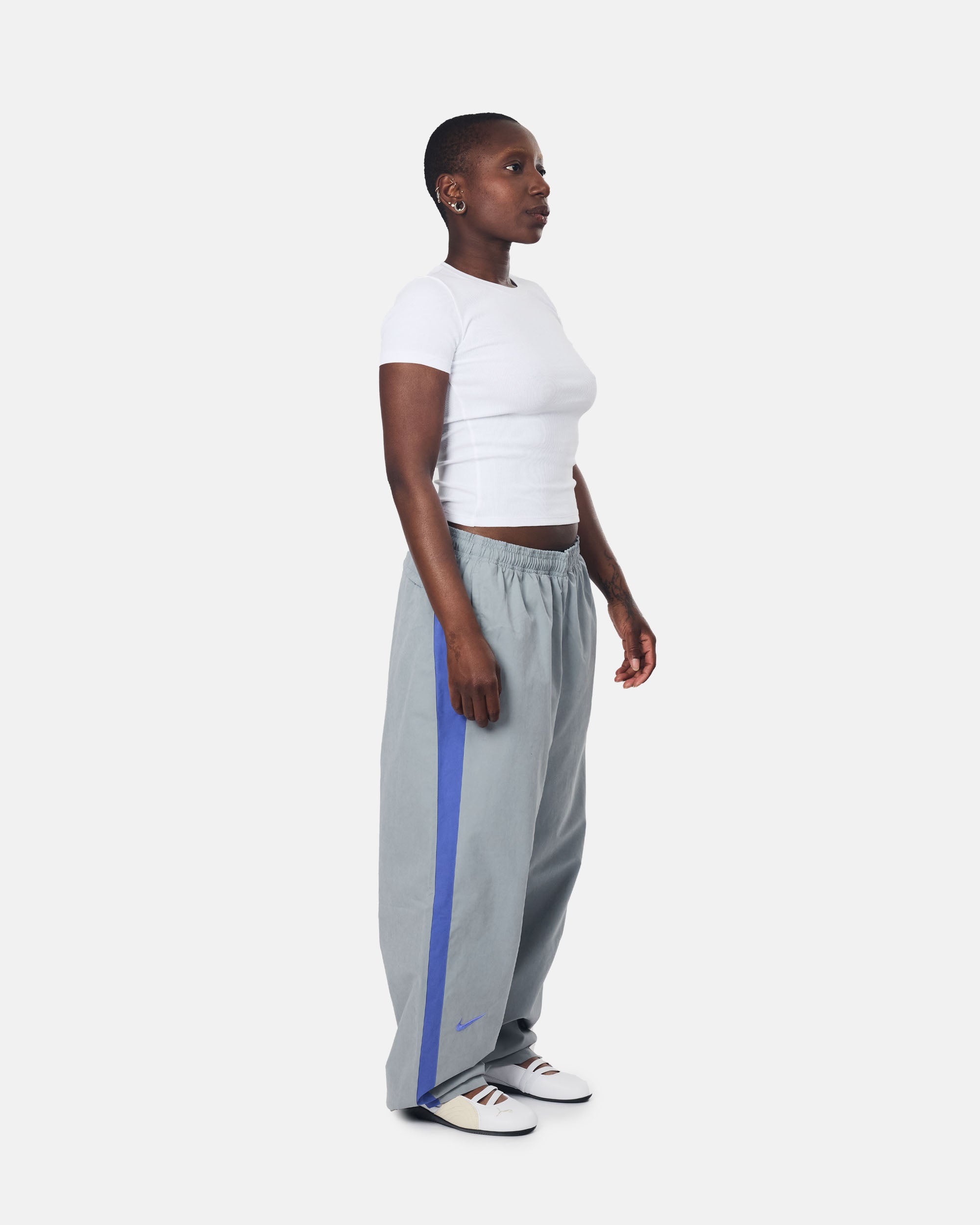 Organic Basics Core Rib T-shirt White OB410078-White