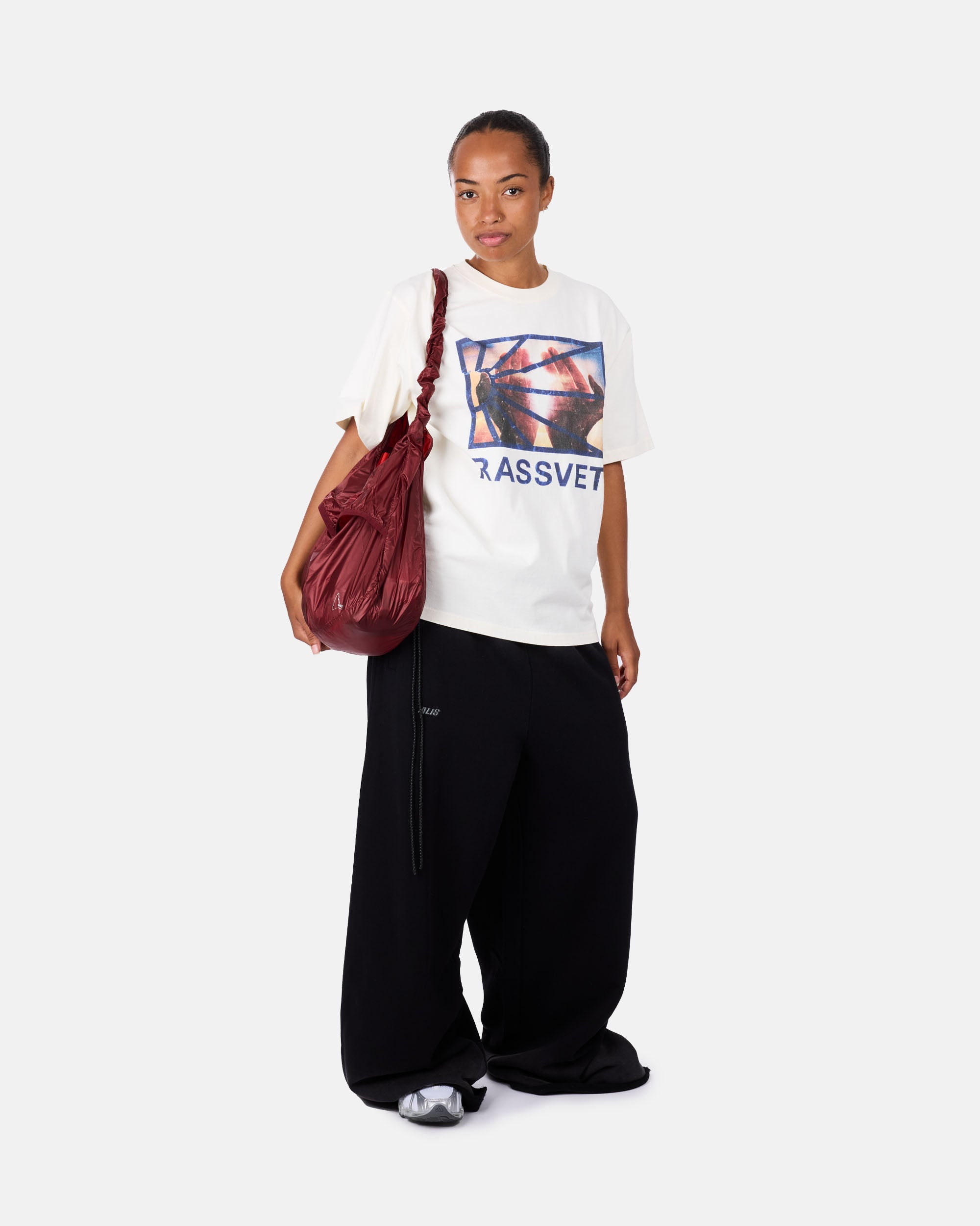 RASSVET Logo T-shirt OFF WHITE PACC17T001