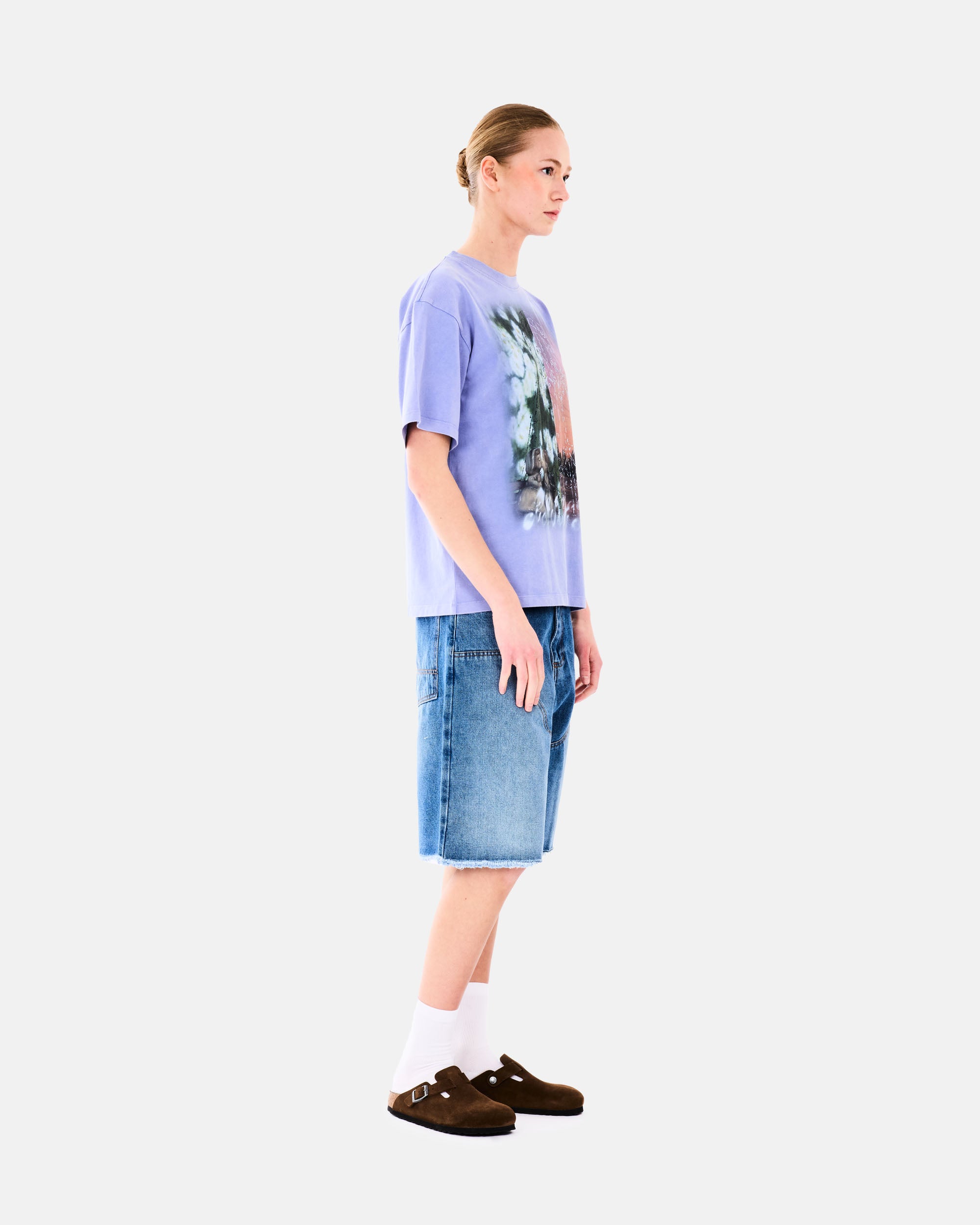 RASSVET KISS TEE SHIRT LILAC PACC18T005