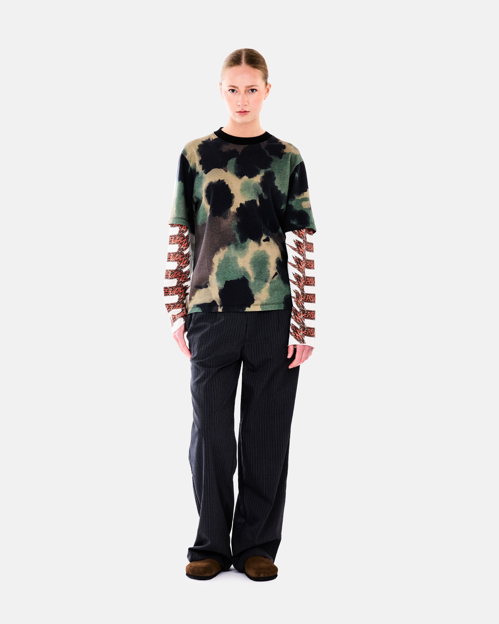 RASSVET Metal LS TEE Shirt GREEN PACC18T013