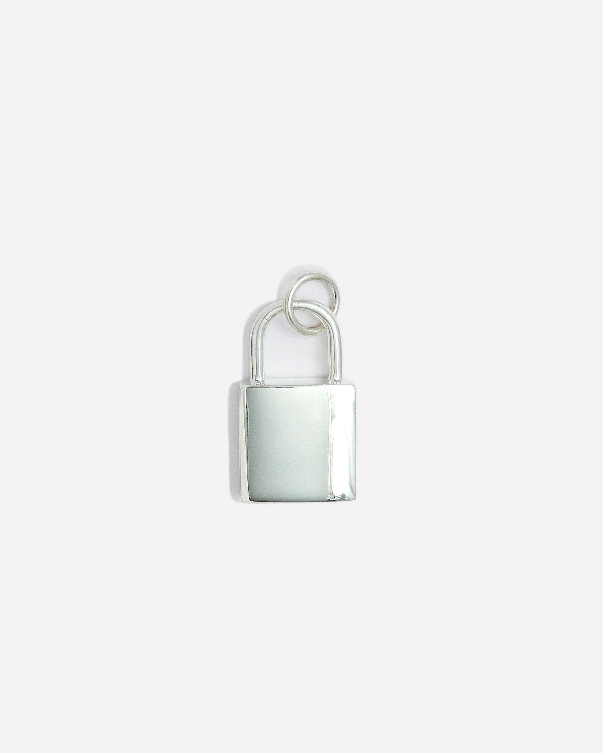 PRAWN Padlock Pendant Recycled 925 sterling silver PR-P003