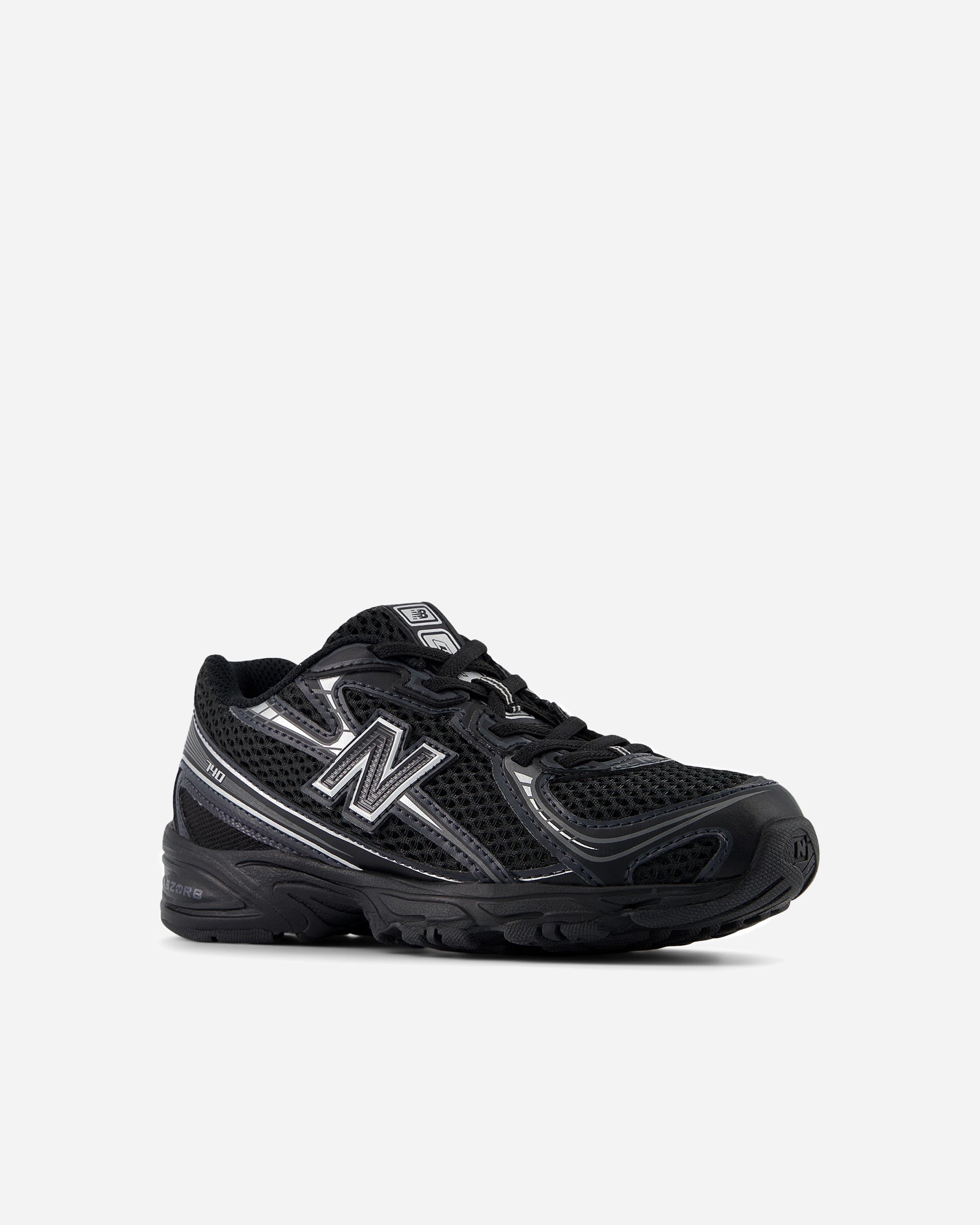 New Balance 741 Bungee Lace (Preschool) Black PZ740BM