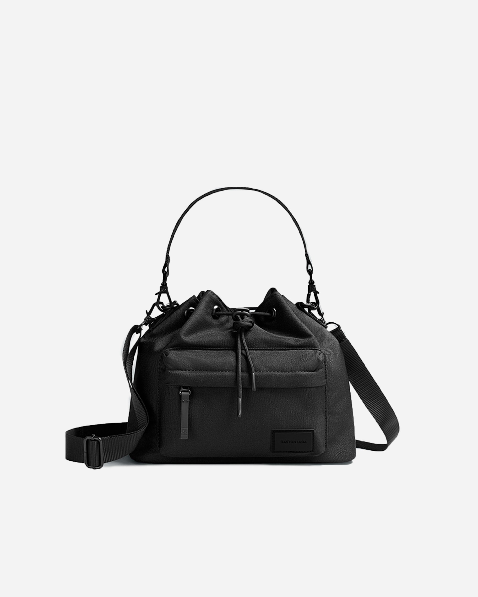 Gaston Luga Spläsh Bucket Crossbody Black SPBCBWEBK