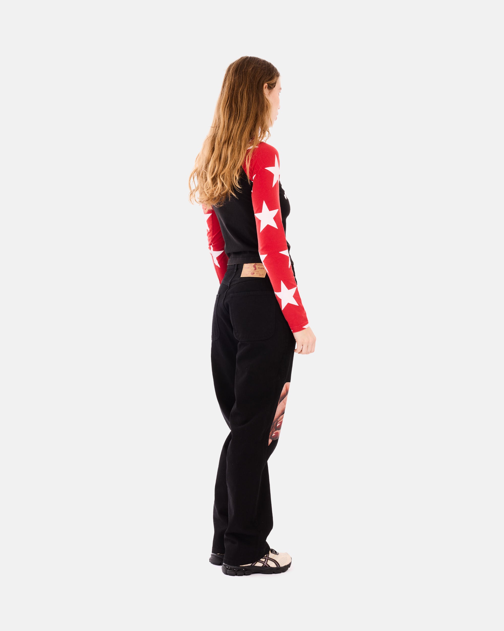 Carne Bollente Firecrotch OFF BLACK  SS26DP0202_Off-Black