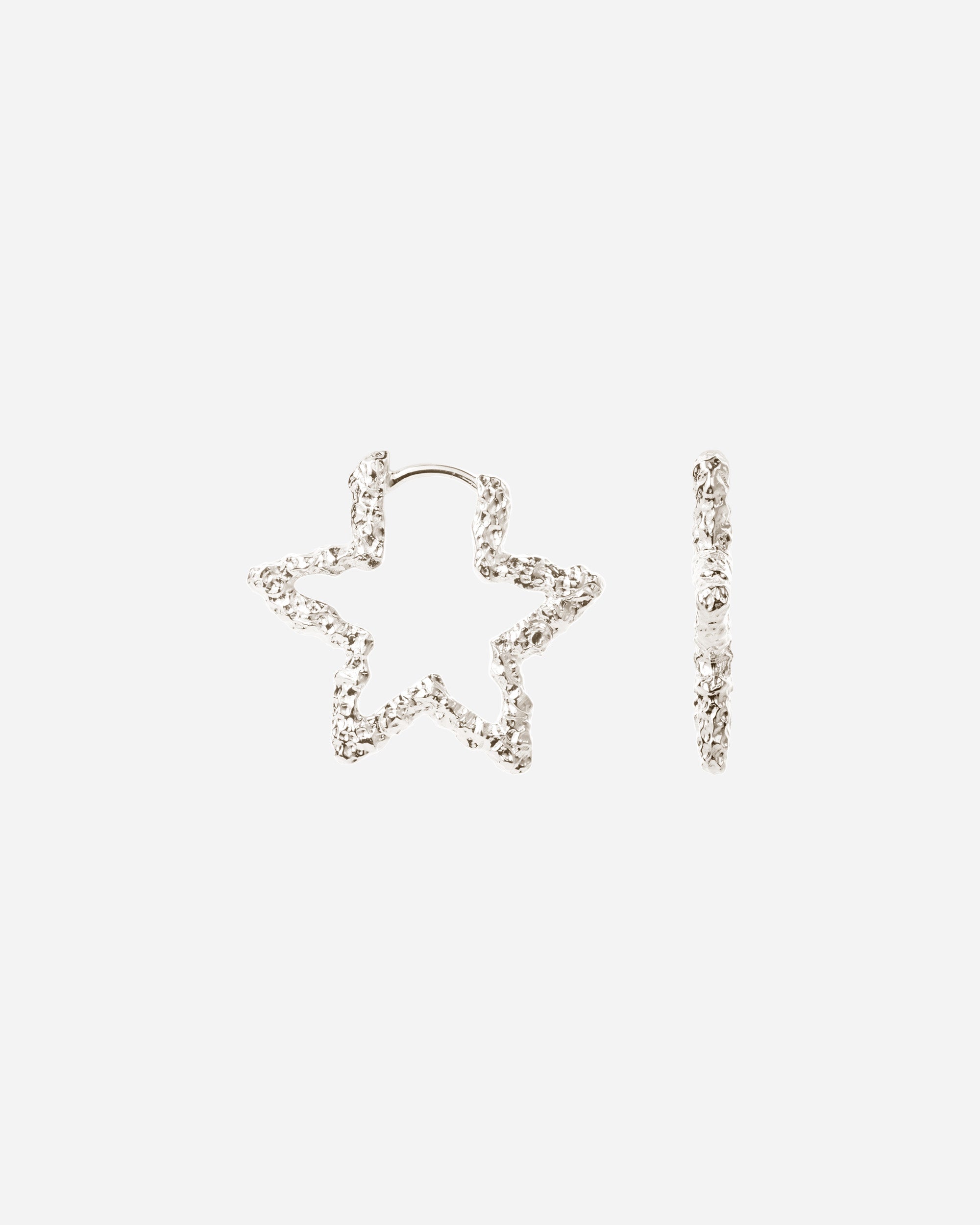 Star Sparkly Hoops