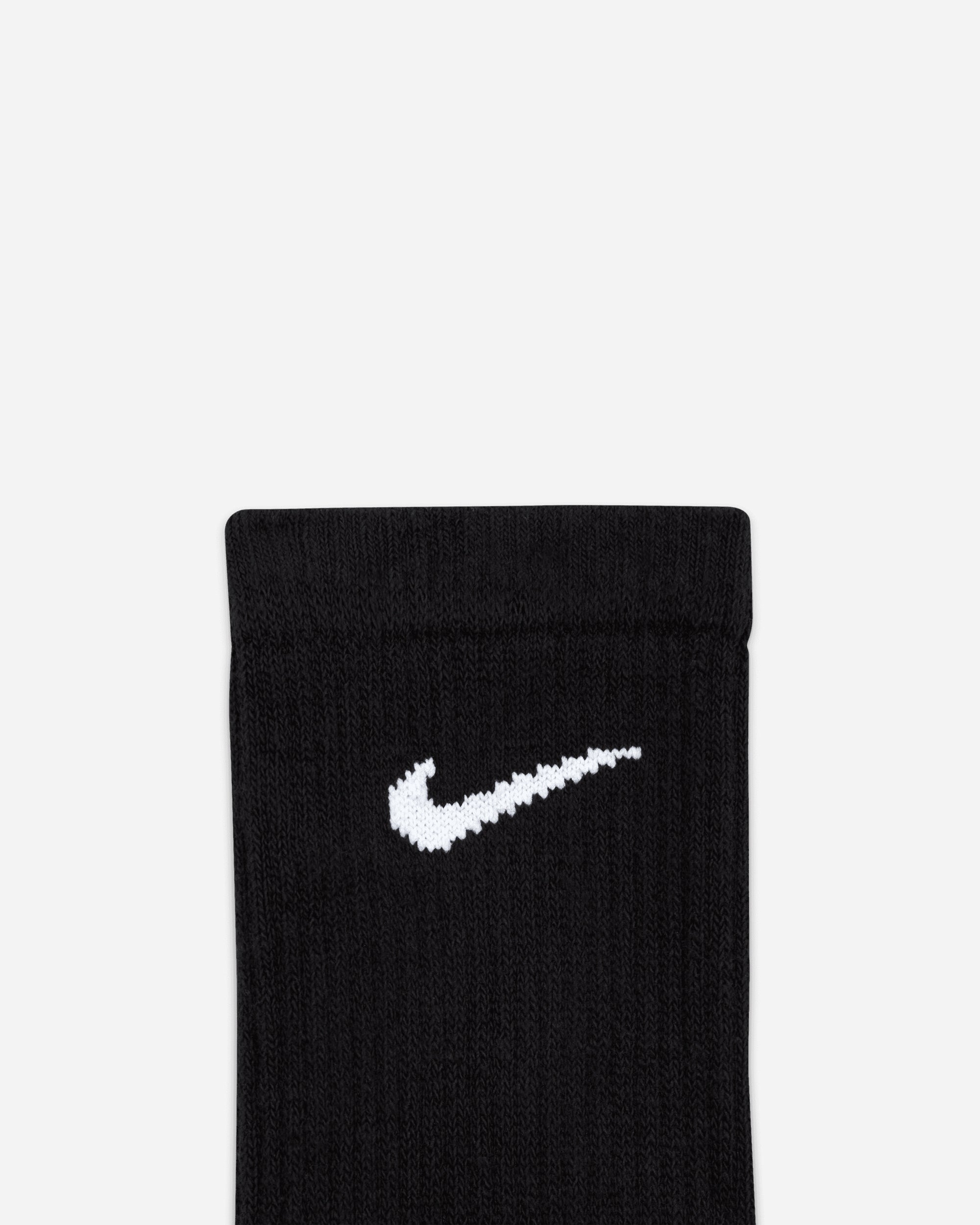 Nike Chaussettes d'entraînement rembourrées Everyday Plus (3 paires) BLACK/WHITE SX6888-010