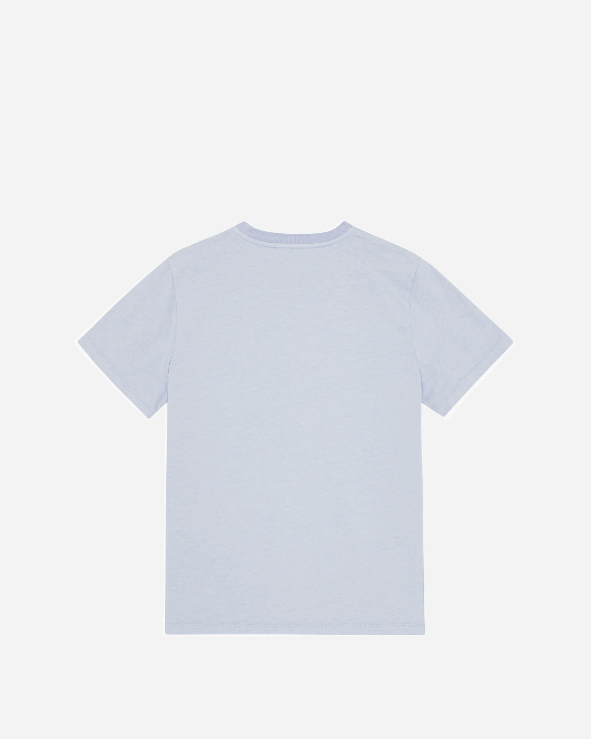 GANNI Basic Cotton Jersey Animals Relaxed T-shirt Chambray Blue T4278-570