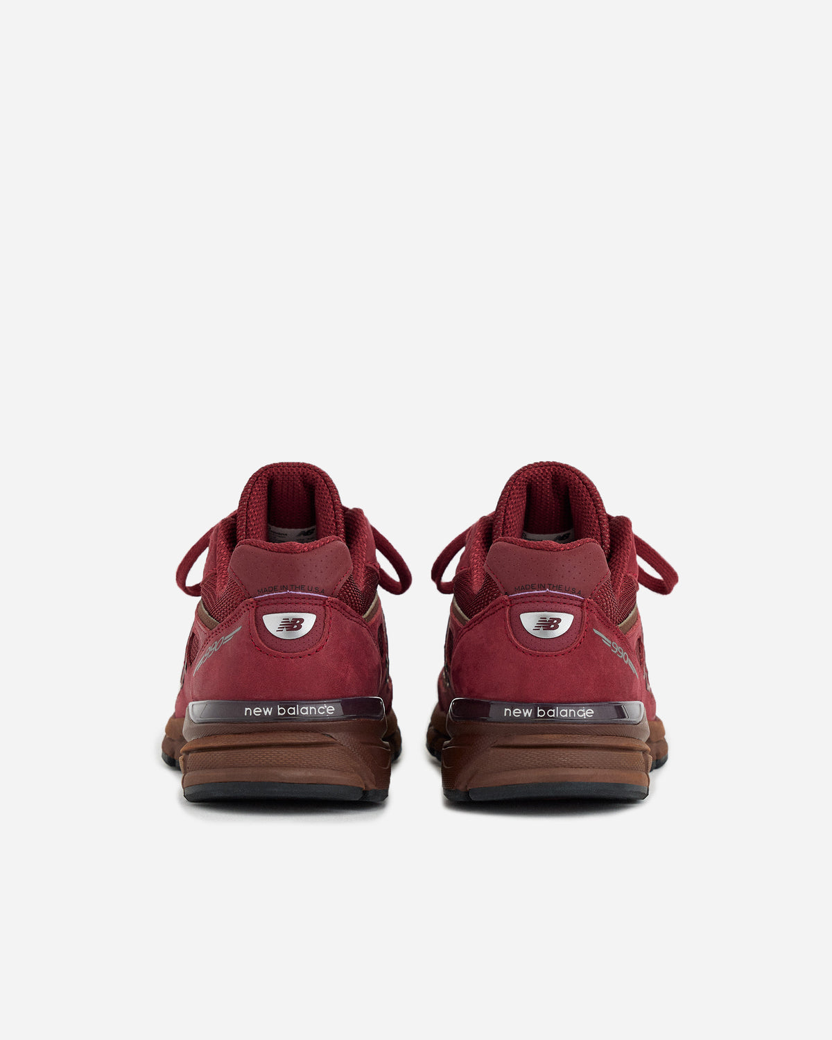 New Balance Teddy Santis Made in USA 990 v4 MONARCH BURGUNDY U990BR4