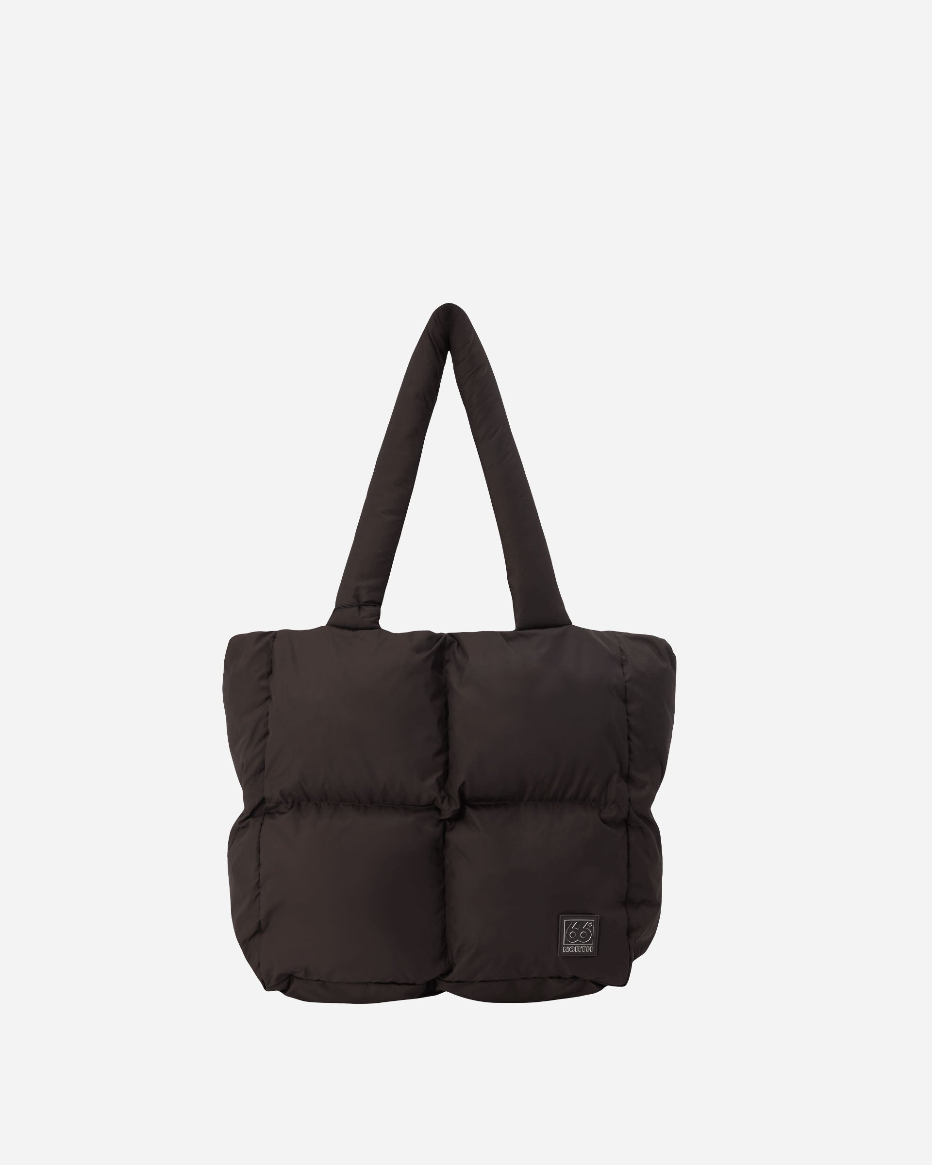 66°North Dyngja Puffy Tote Bag Licorice U99260-N791