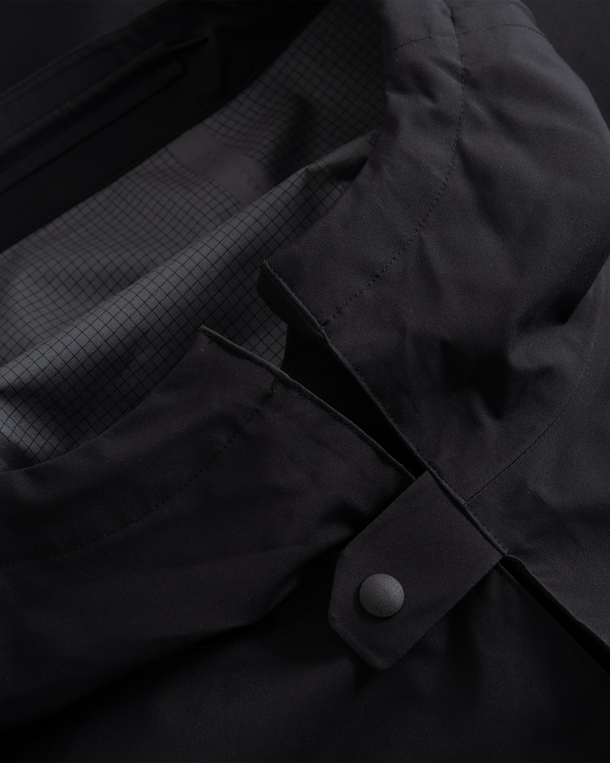 66°North Adalvik Packable Rain Poncho Black W11453-900