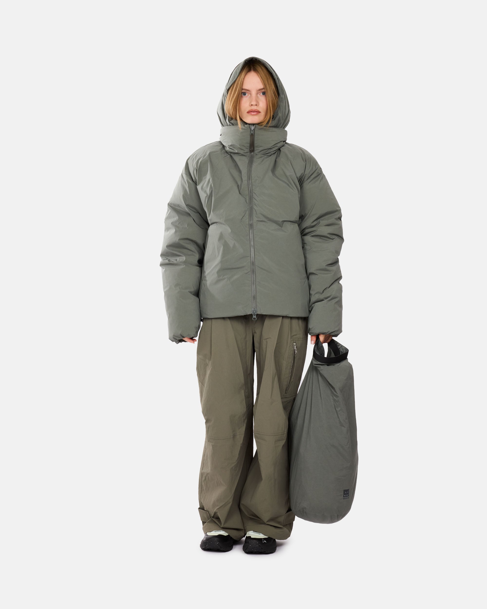 66°North Aegisida Down Jacket Glacial Clay W11828-842