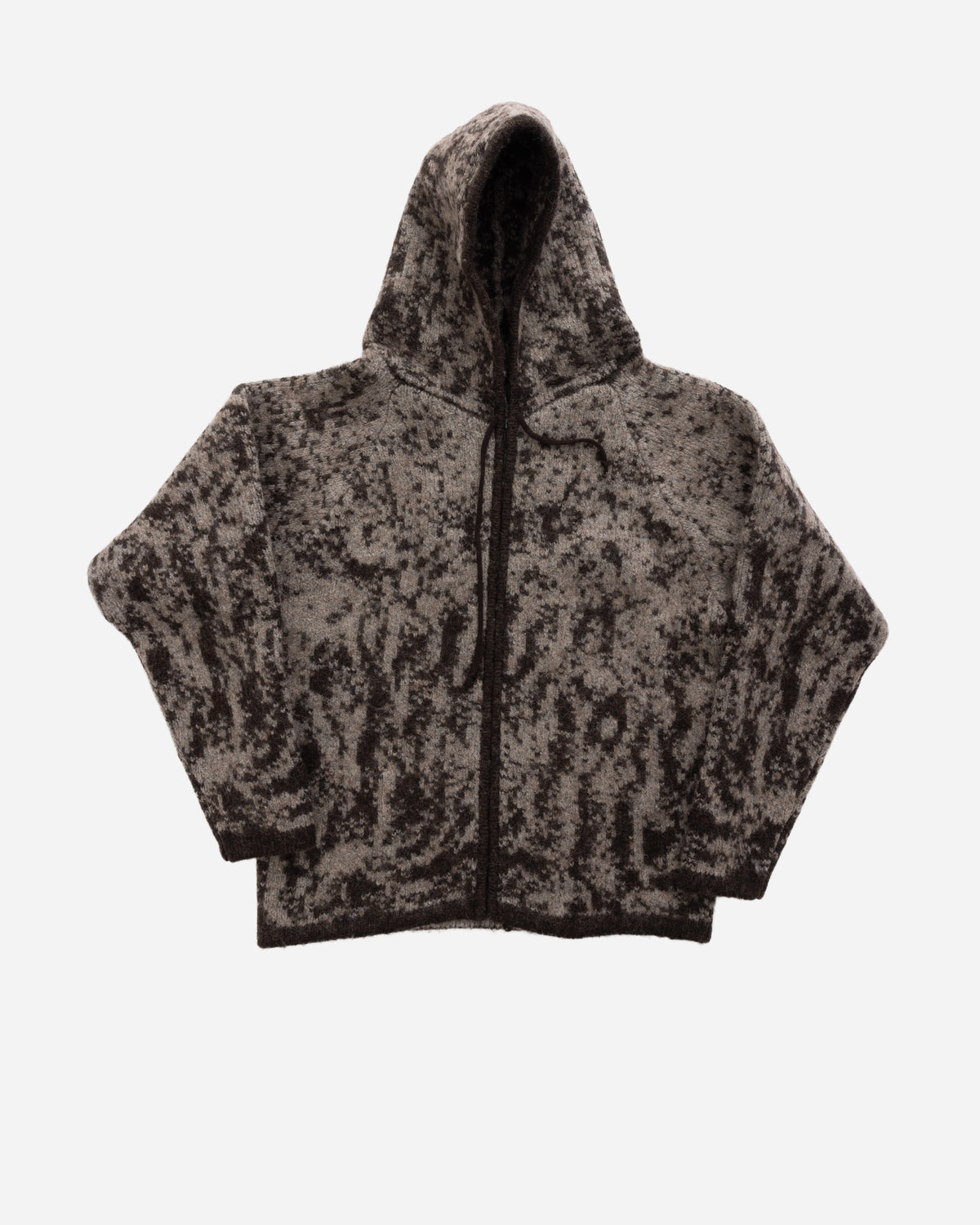 Shrub Felted Knit Zip Up