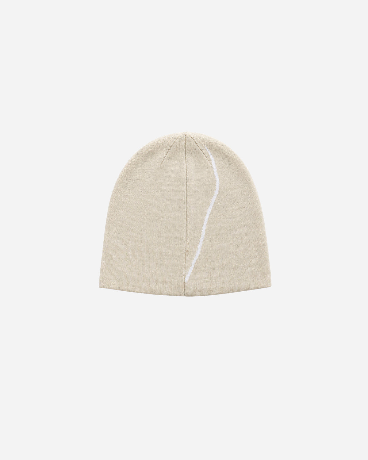 ROA Logo Wool Beanie Off White YBUW205YA04-White