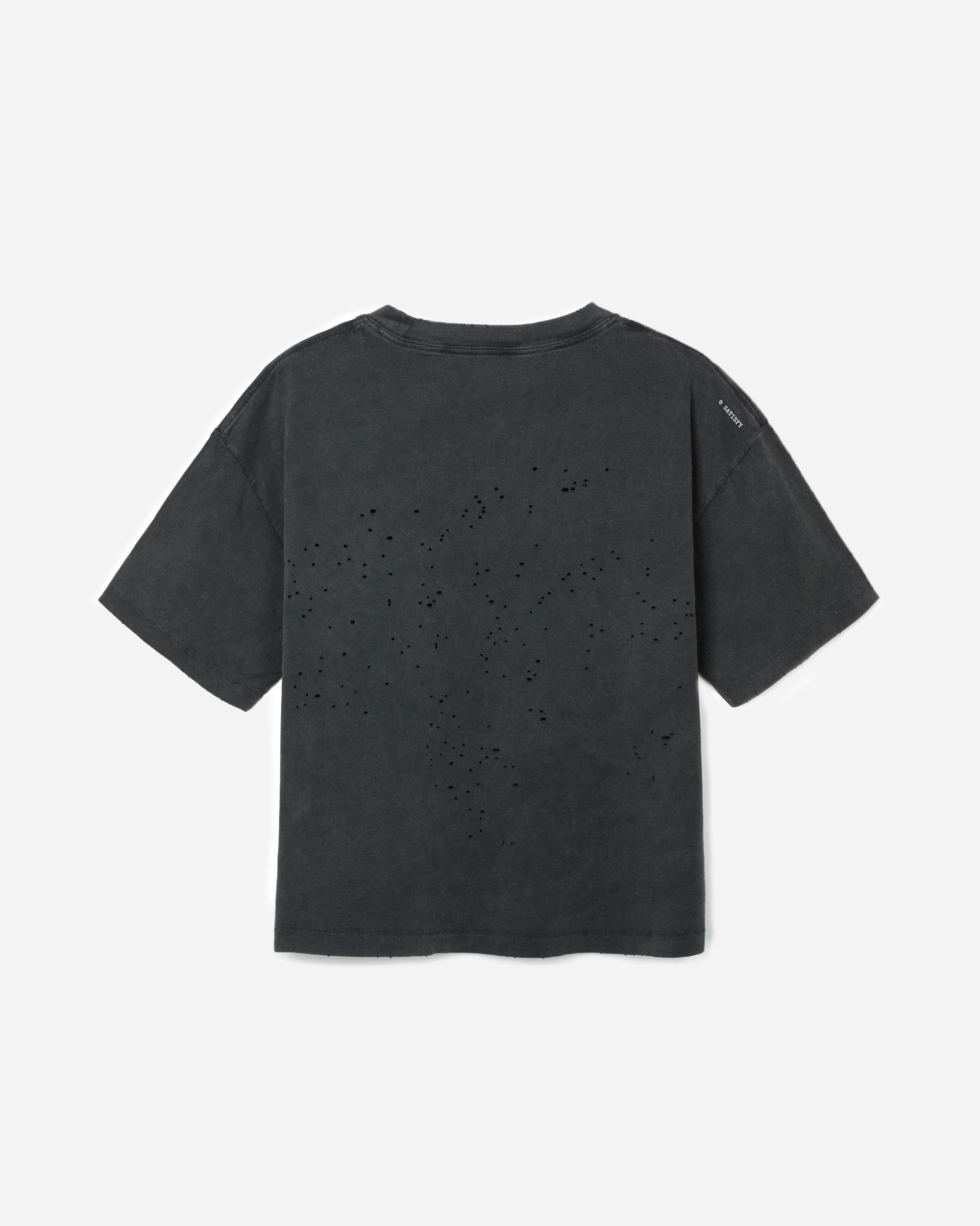 Satisfy MothTech T-Shirt Aged Black 21002-00A19