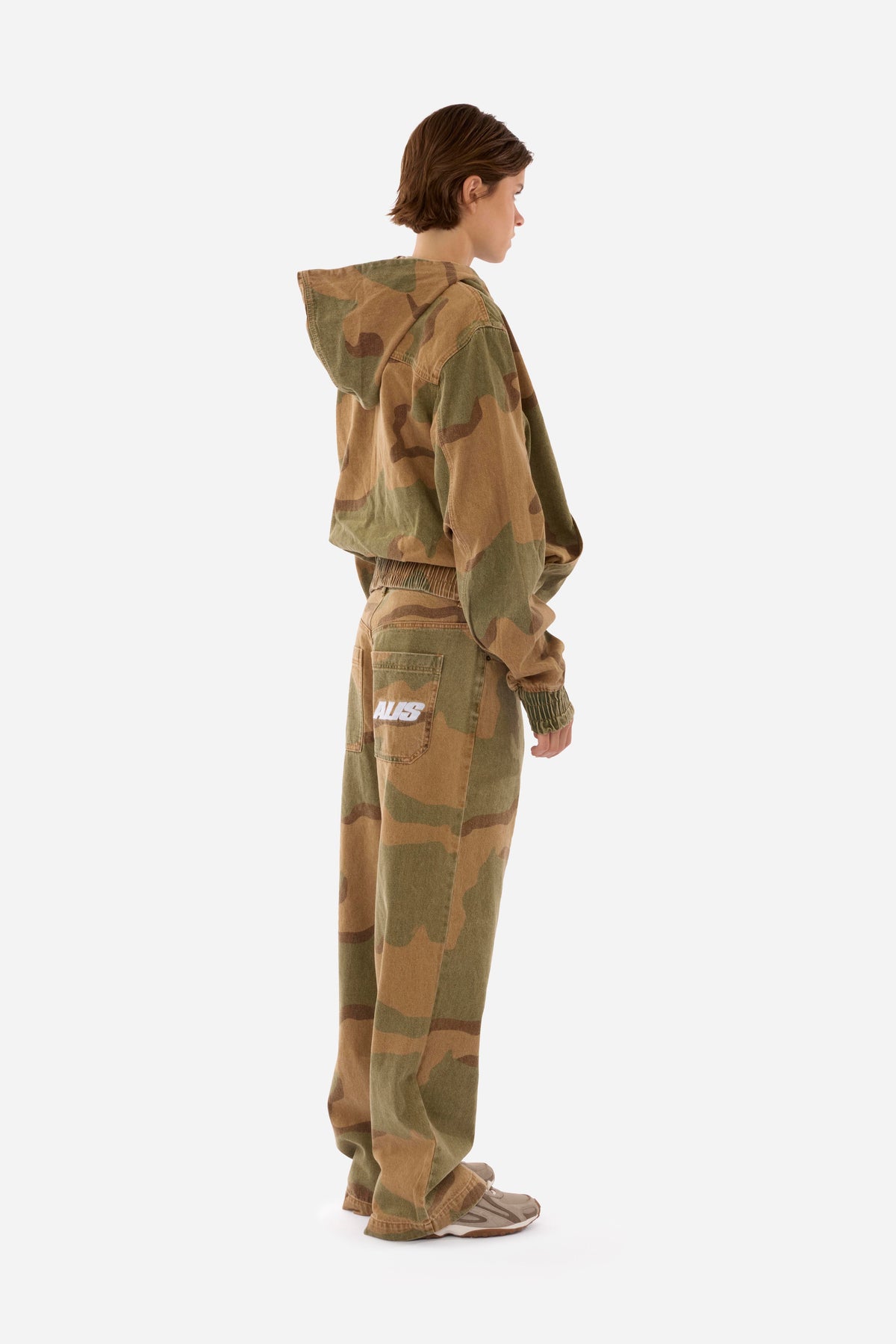 ALIS Bam Wide Fit Jeans W/ Alis Tag Print CAMOUFLAGE 31-53