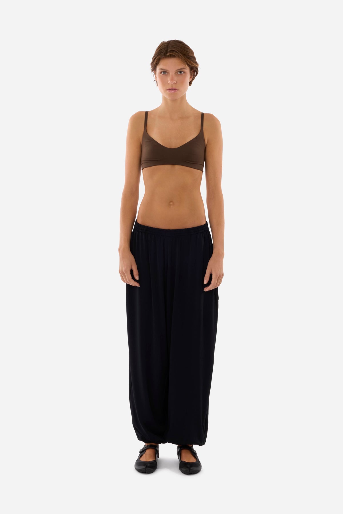 NikeSKIMS NikeSKIMS Matte Micro Scoop Bra NSKM DARK SEPIA IR5032-233