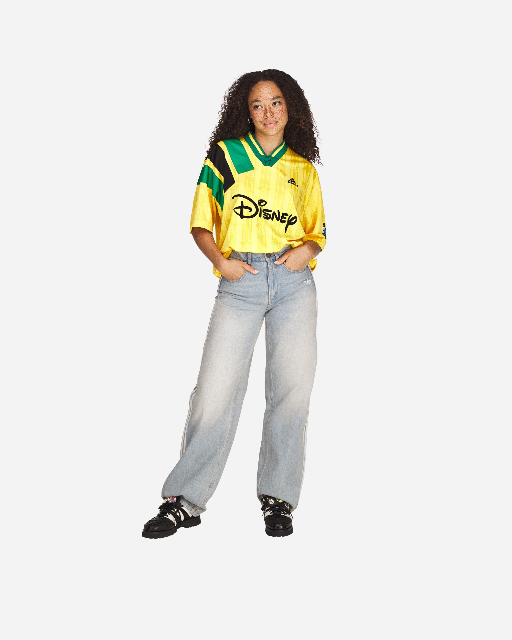 adidas Originals adidas Originals x Brain Dead x Disney Football Jersey BOGOLD KR5195