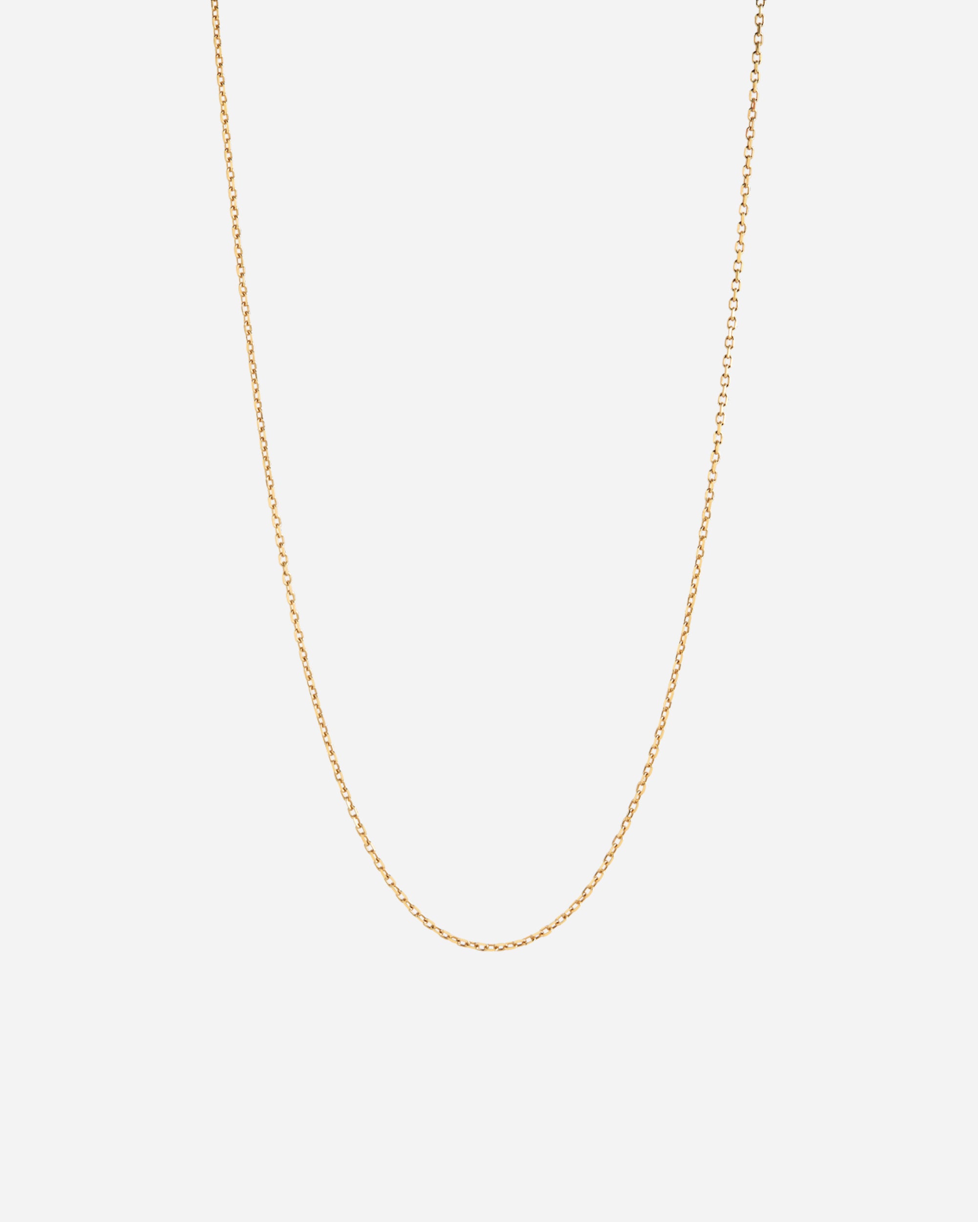 Maria Black Chain 50 Goldplated Silver 300370YG-50
