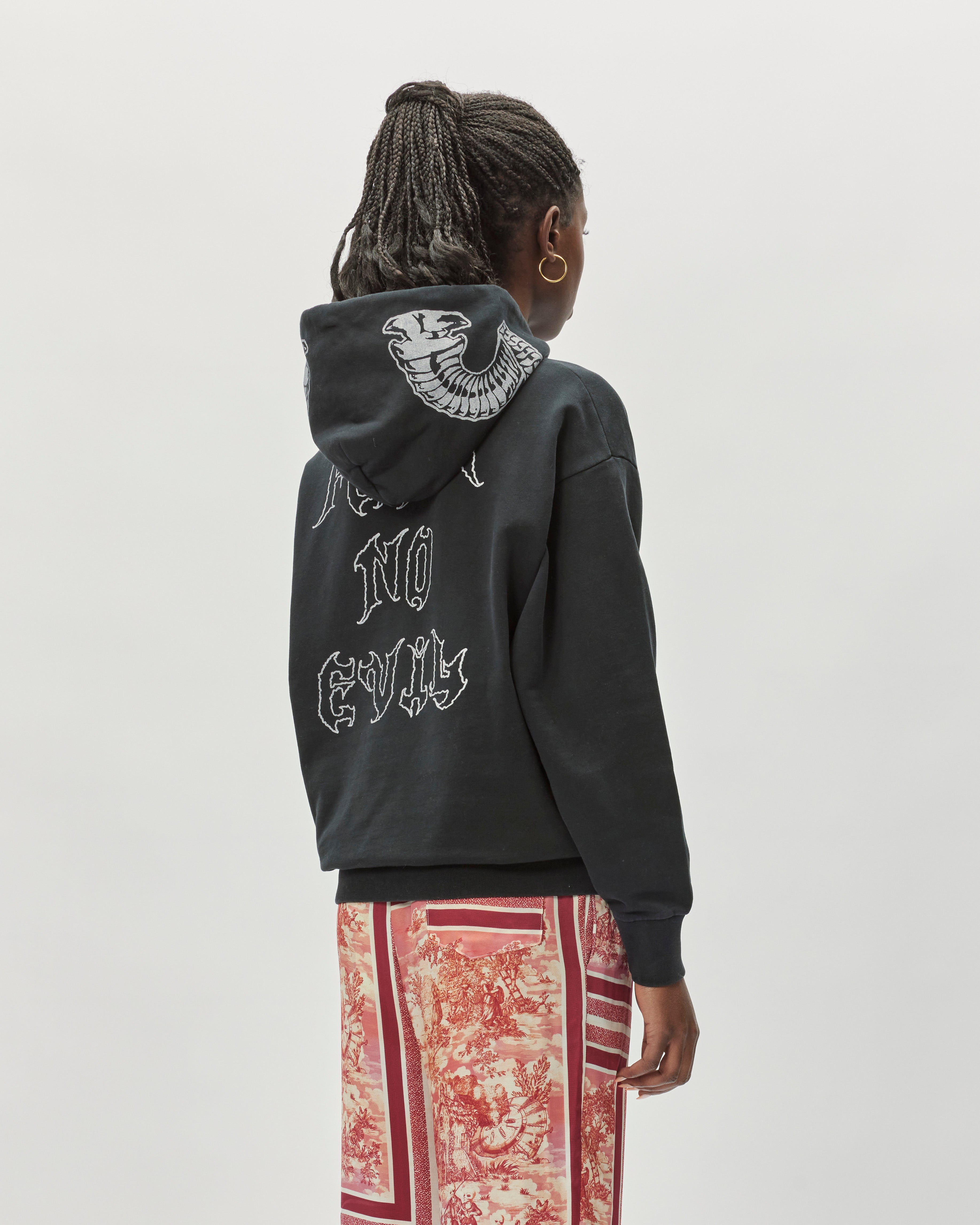 ARIES Fear No Evil Hoodie Black RUAR20011