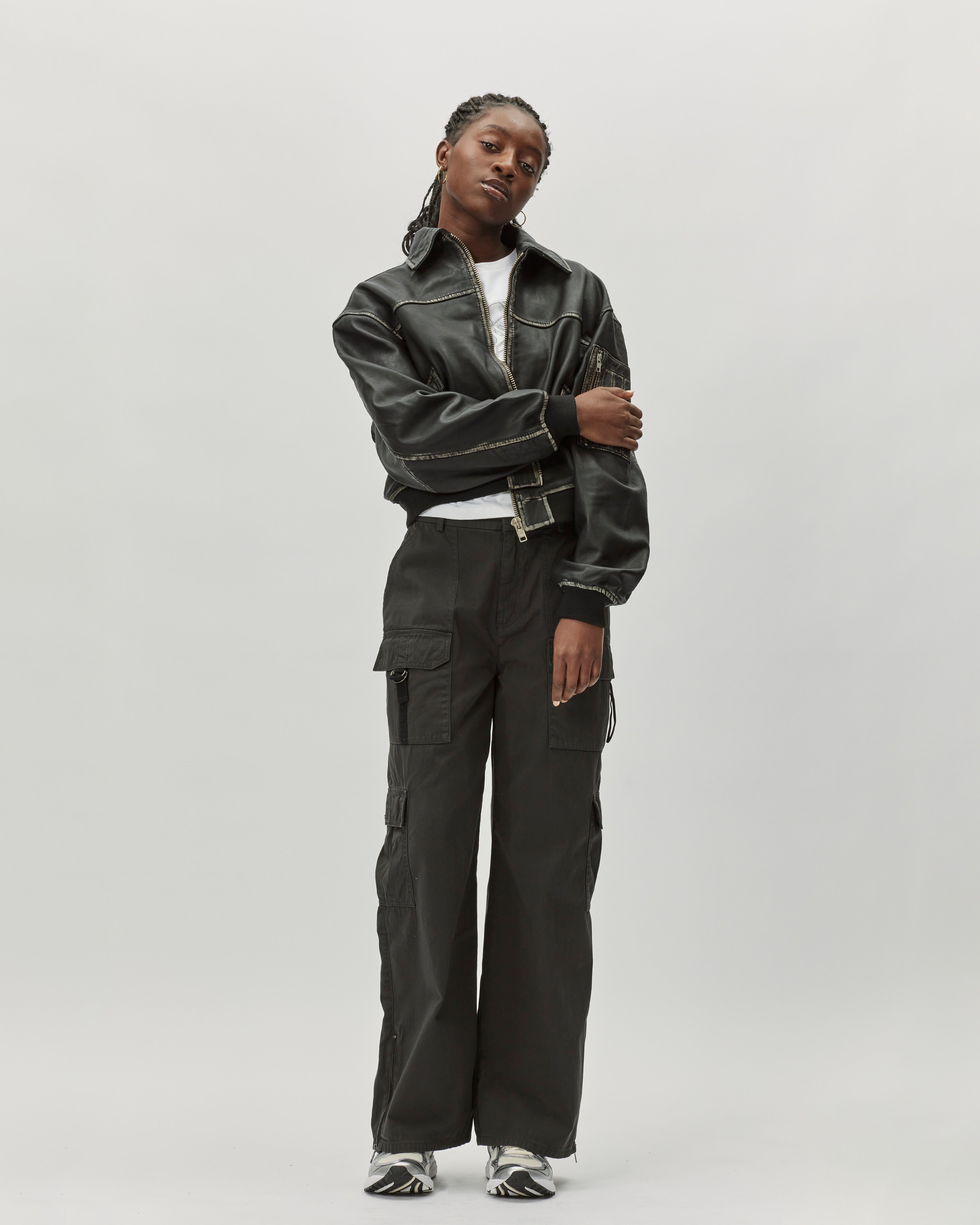 Oval Square Arrow Utility Pants Black 20581-8001